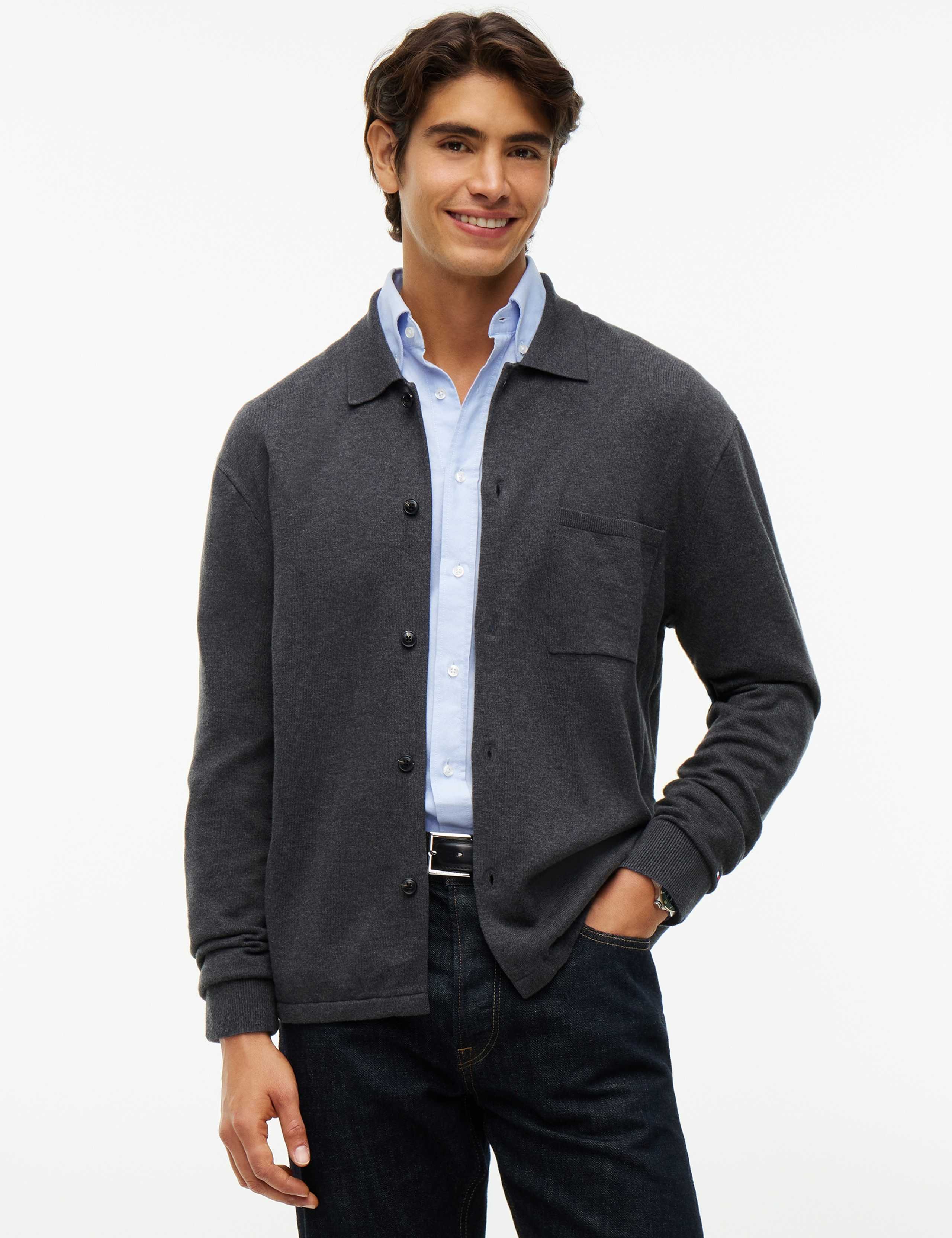 Regular Fit Pure Cotton Overshirt
