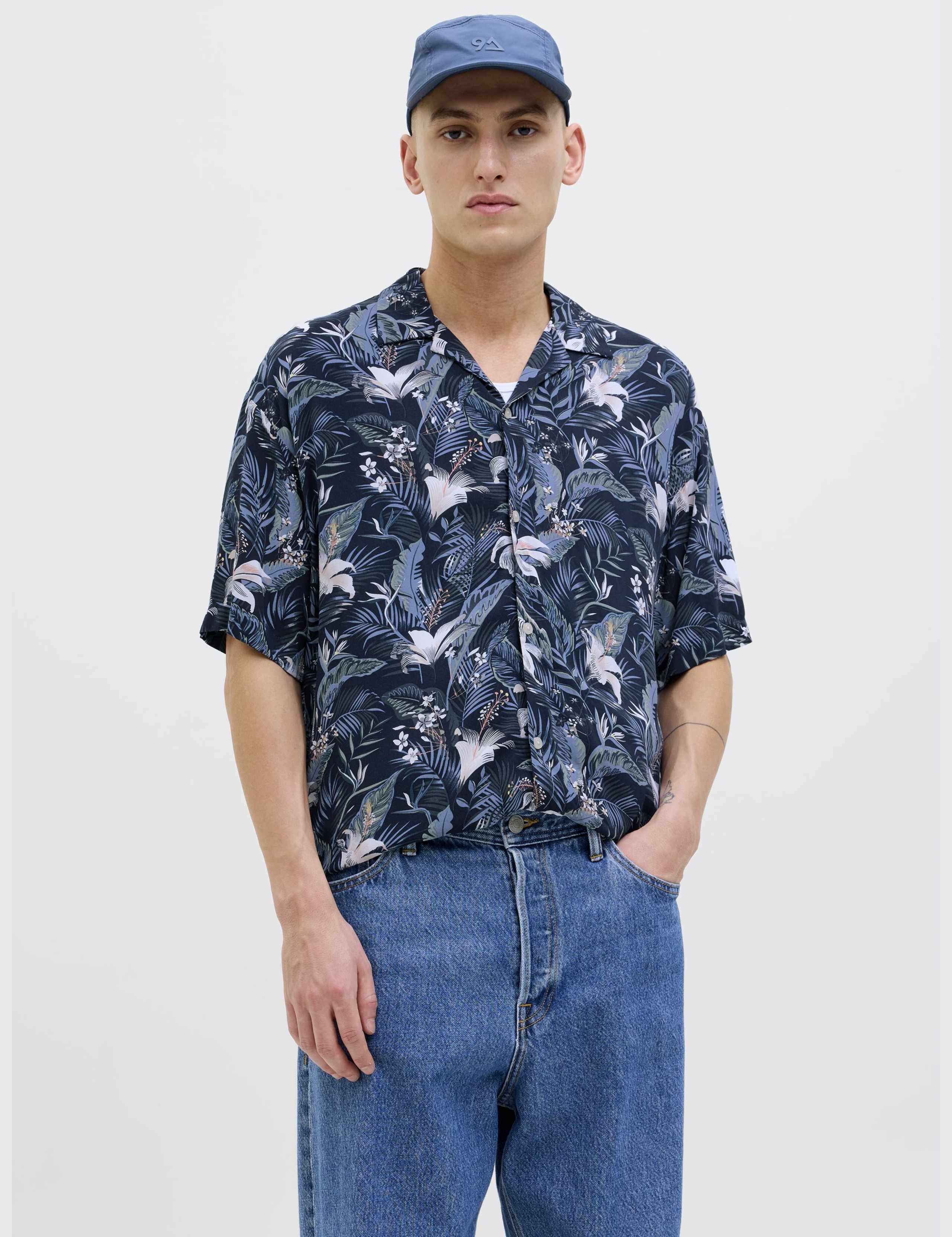 Hawaiian Cuban Collar Shirt