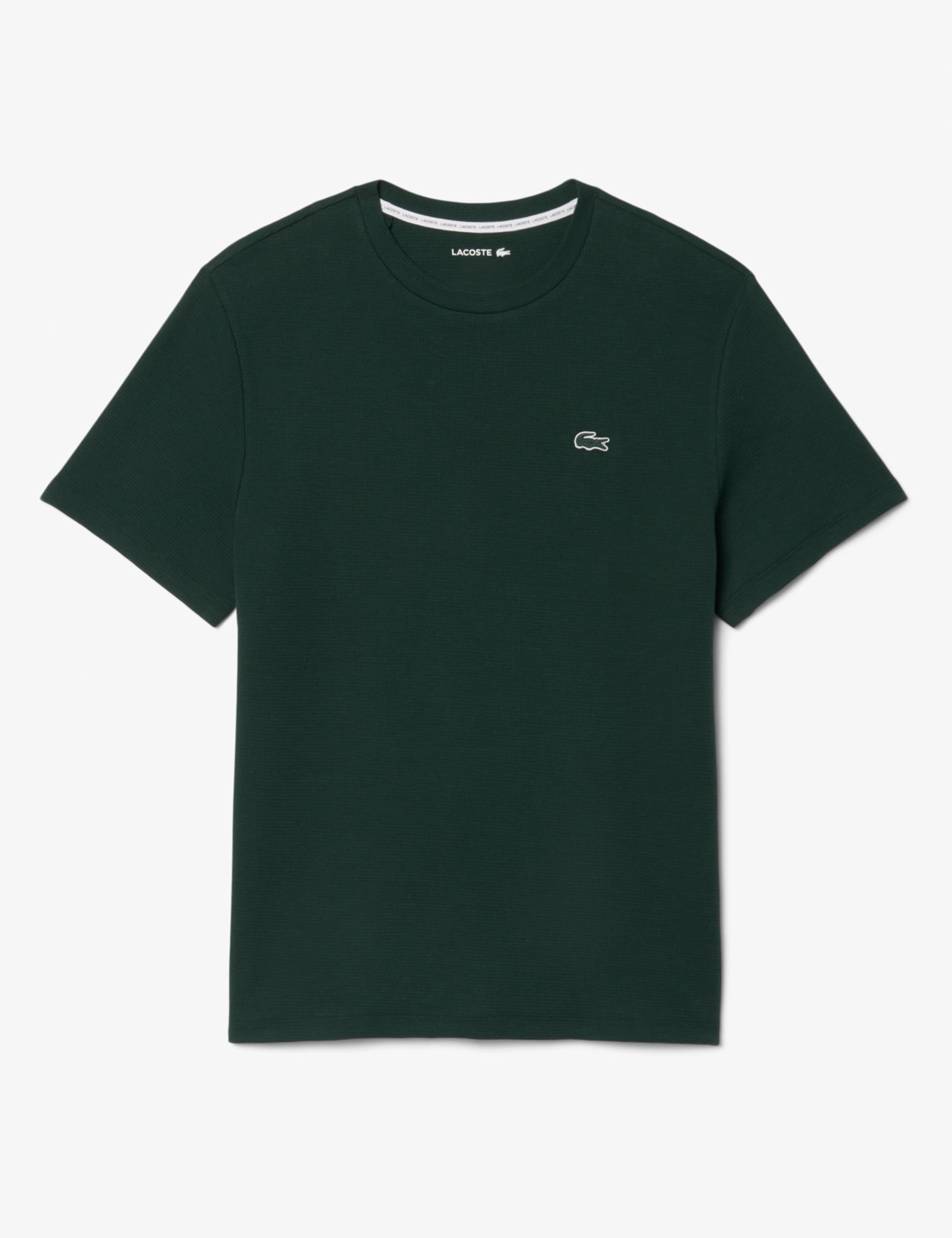 Pure Cotton Waffle Texture Loungewear T-Shirt