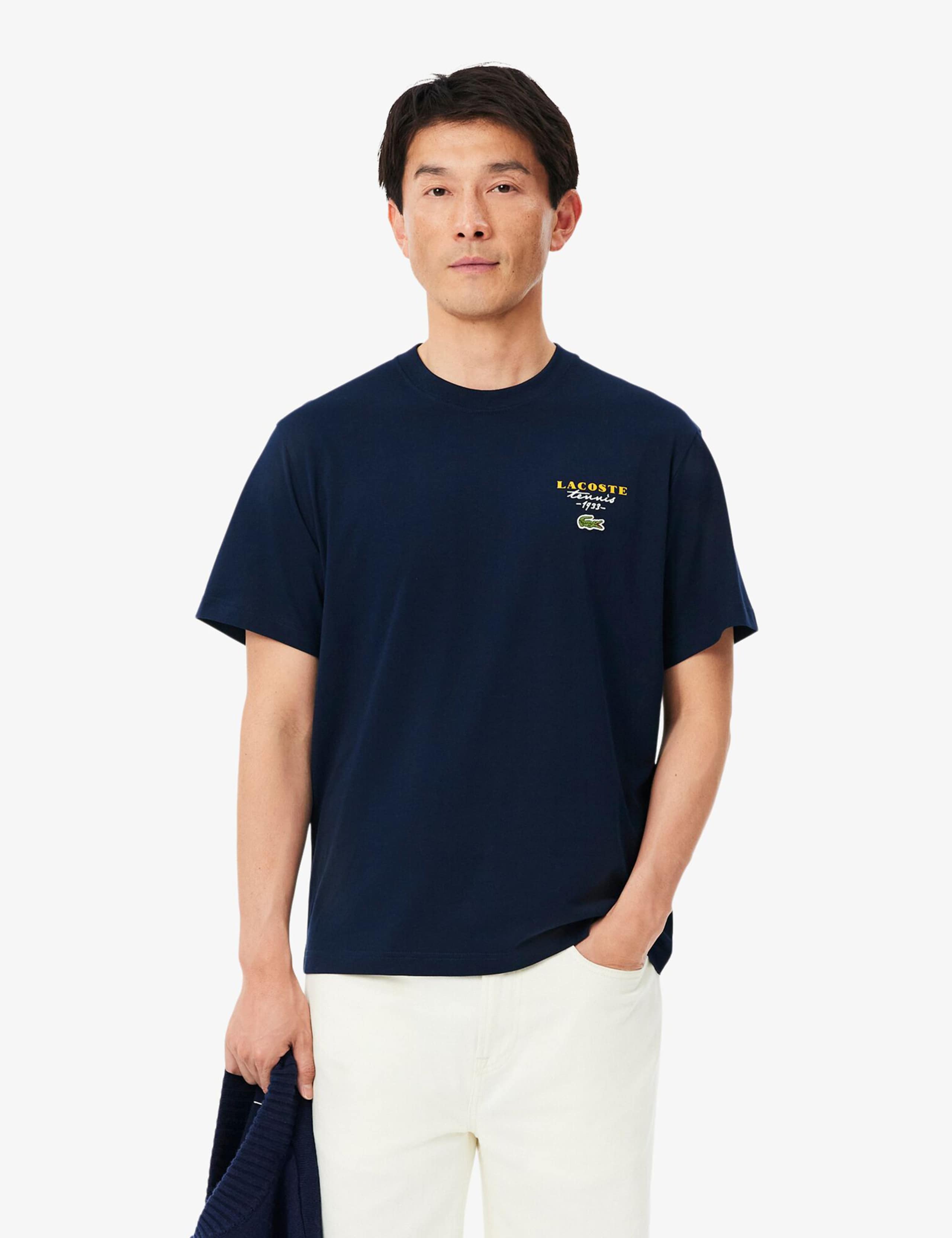 Pure Cotton Crew Neck T-Shirt