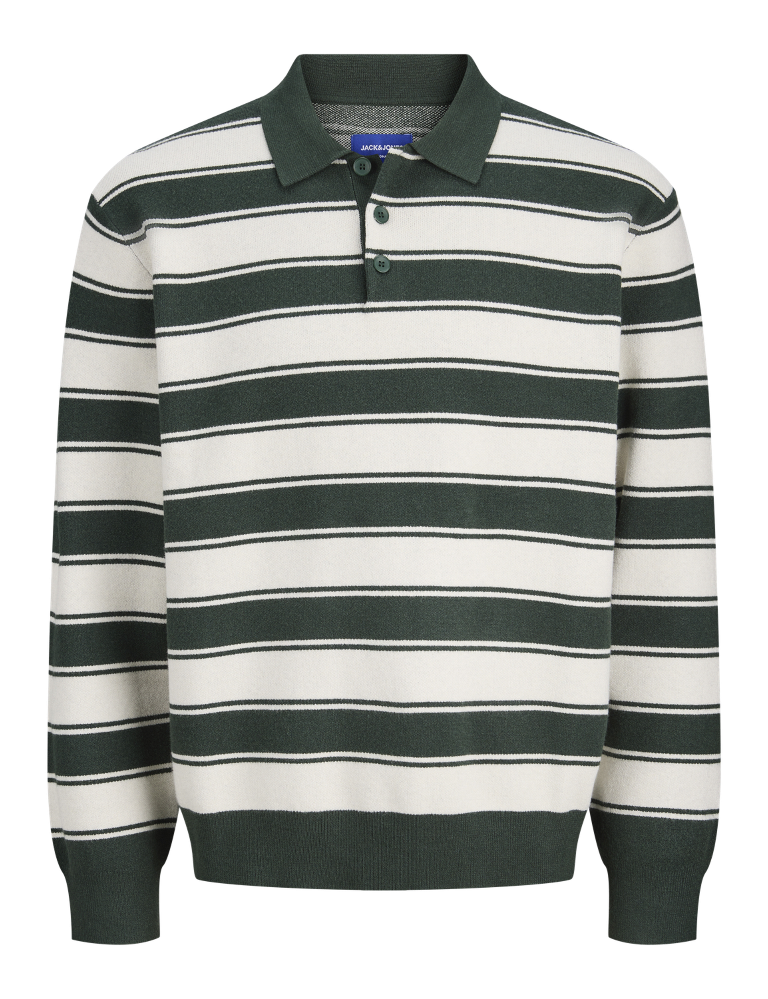 Striped Knitted Rugby Shirt