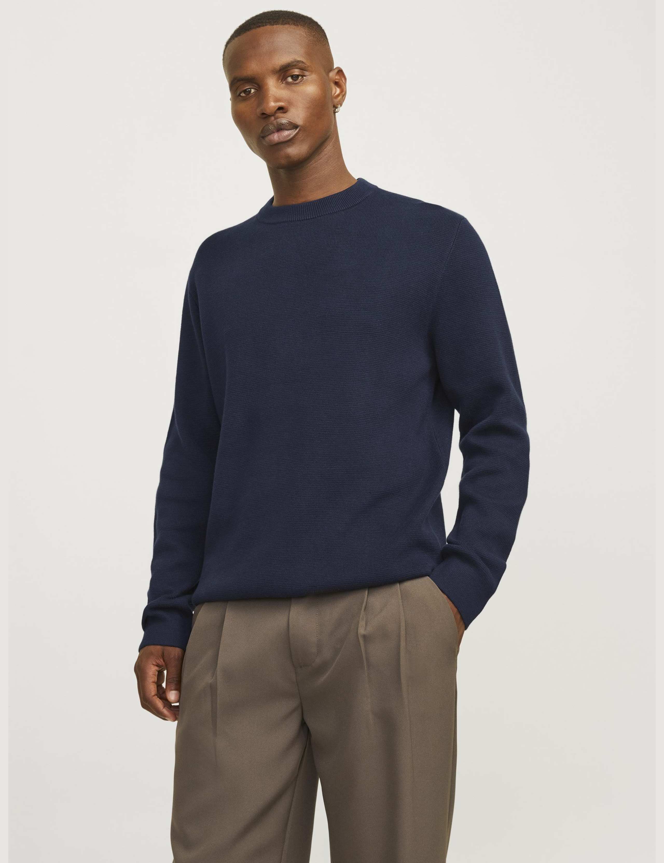 Pure Wool Crew Neck Jumper