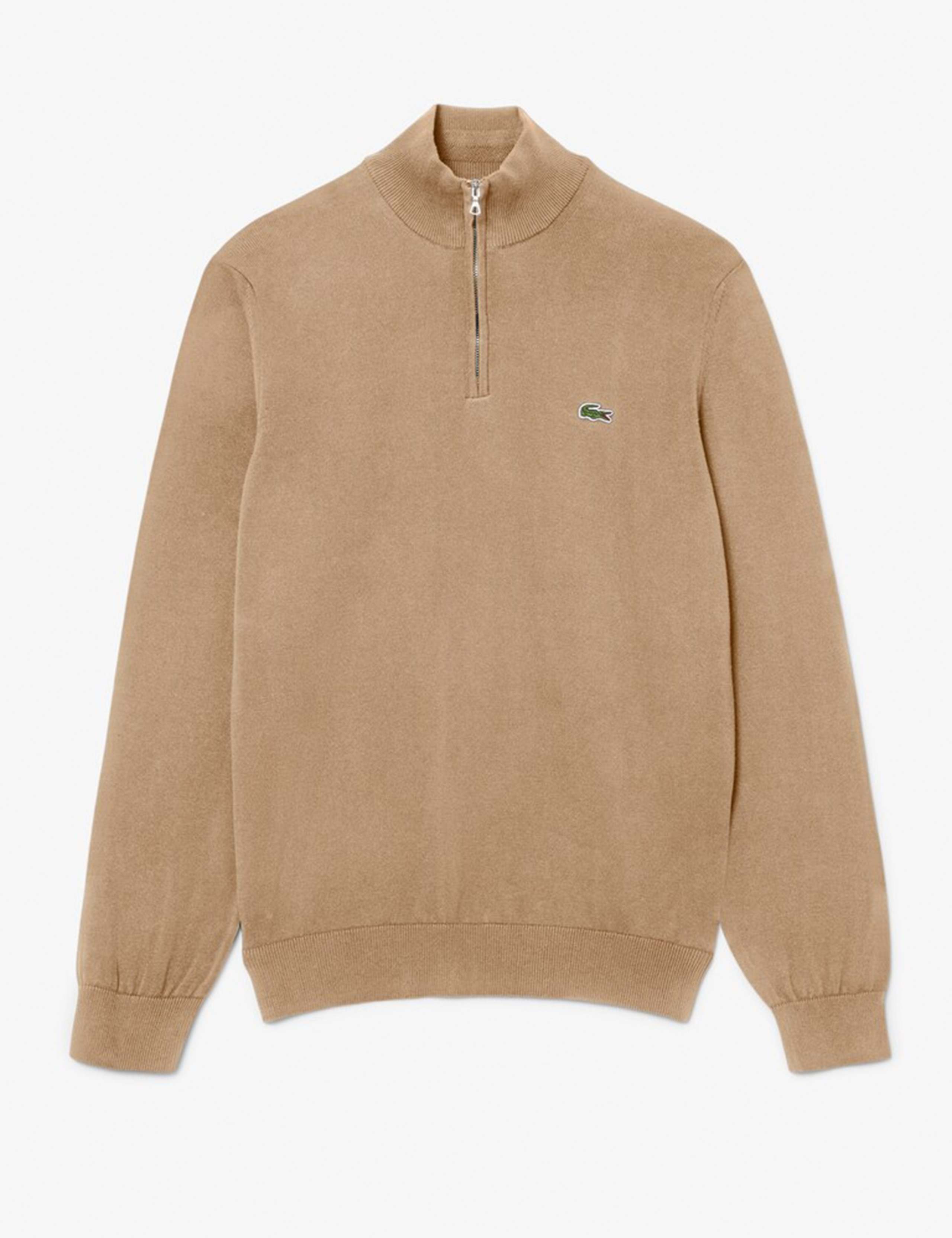 Pure Cotton Half Zip Sweatshirt