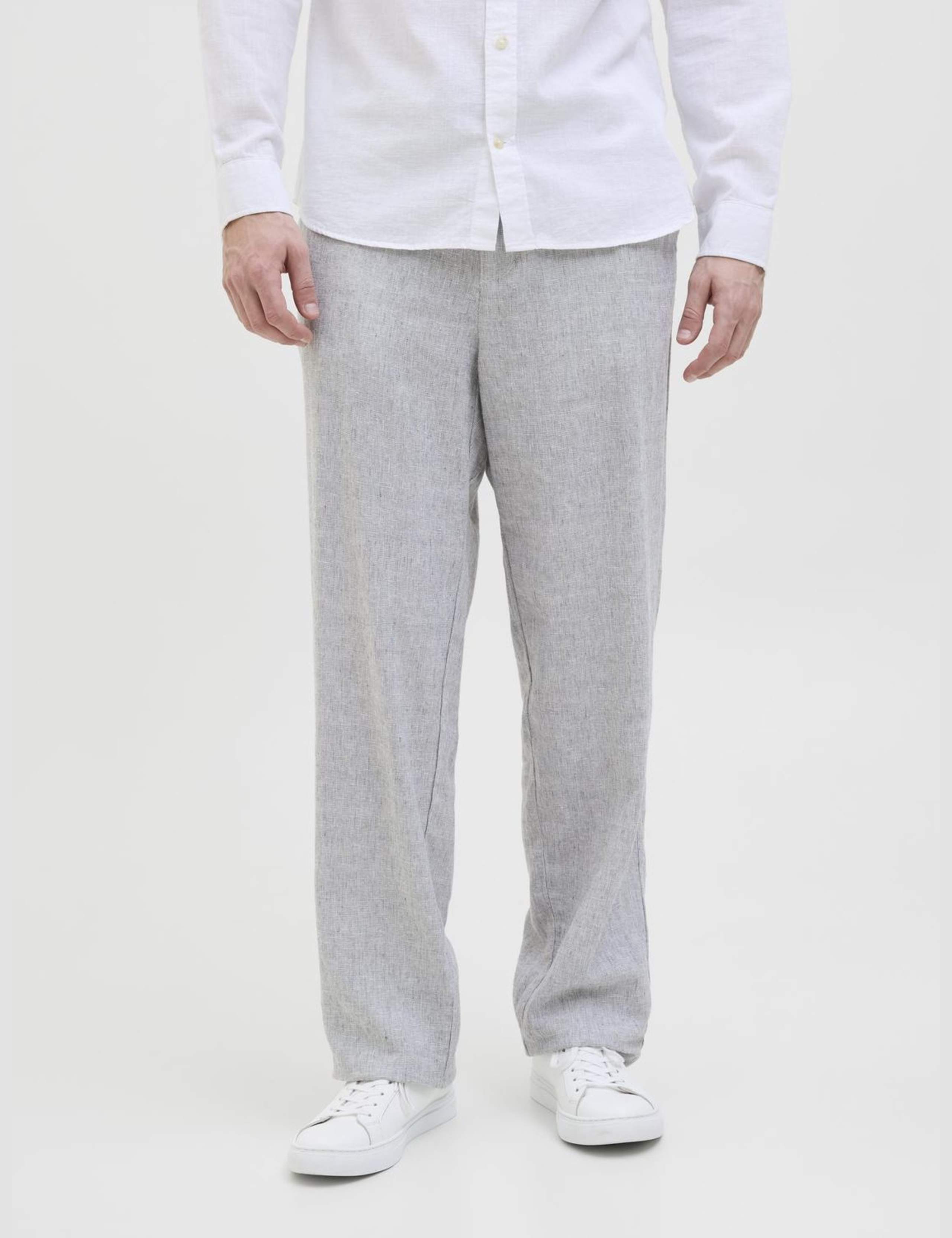 Loose Fit Linen Rich Chinos