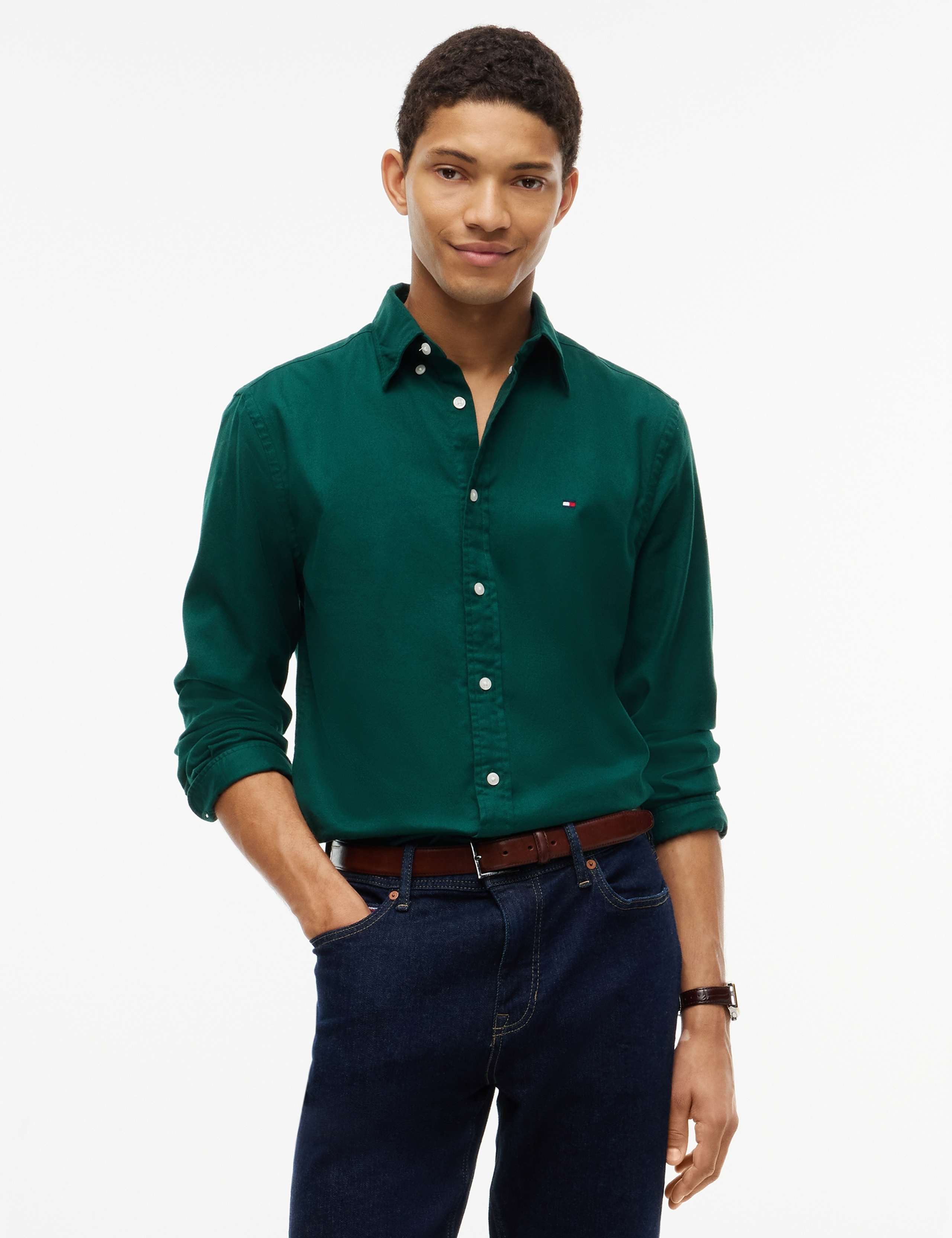 Cotton Rich Flannel Shirt