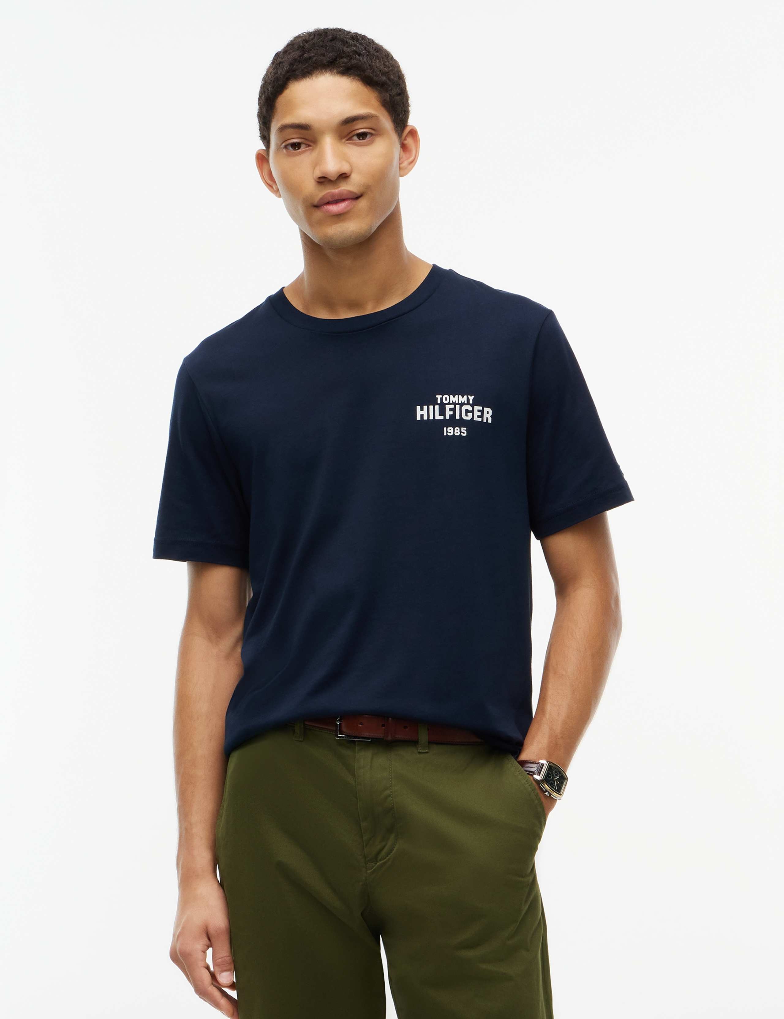 Pure Cotton 1985 Slogan T-Shirt