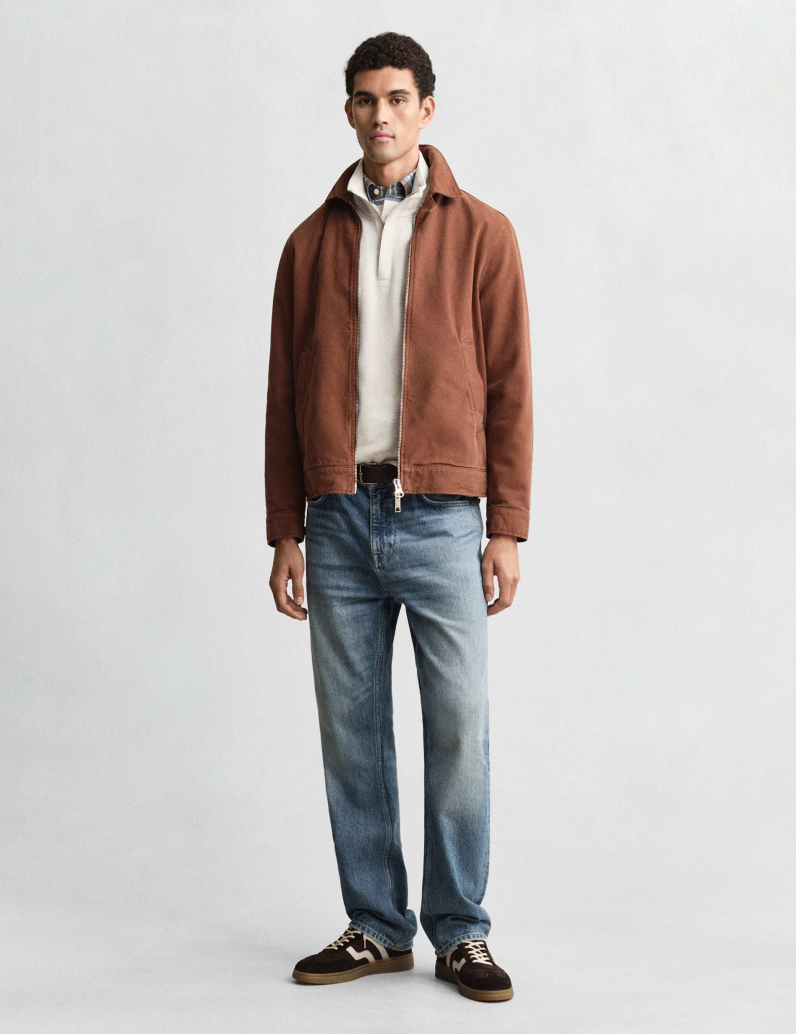 Pure Cotton Half Zip Sweatshirt