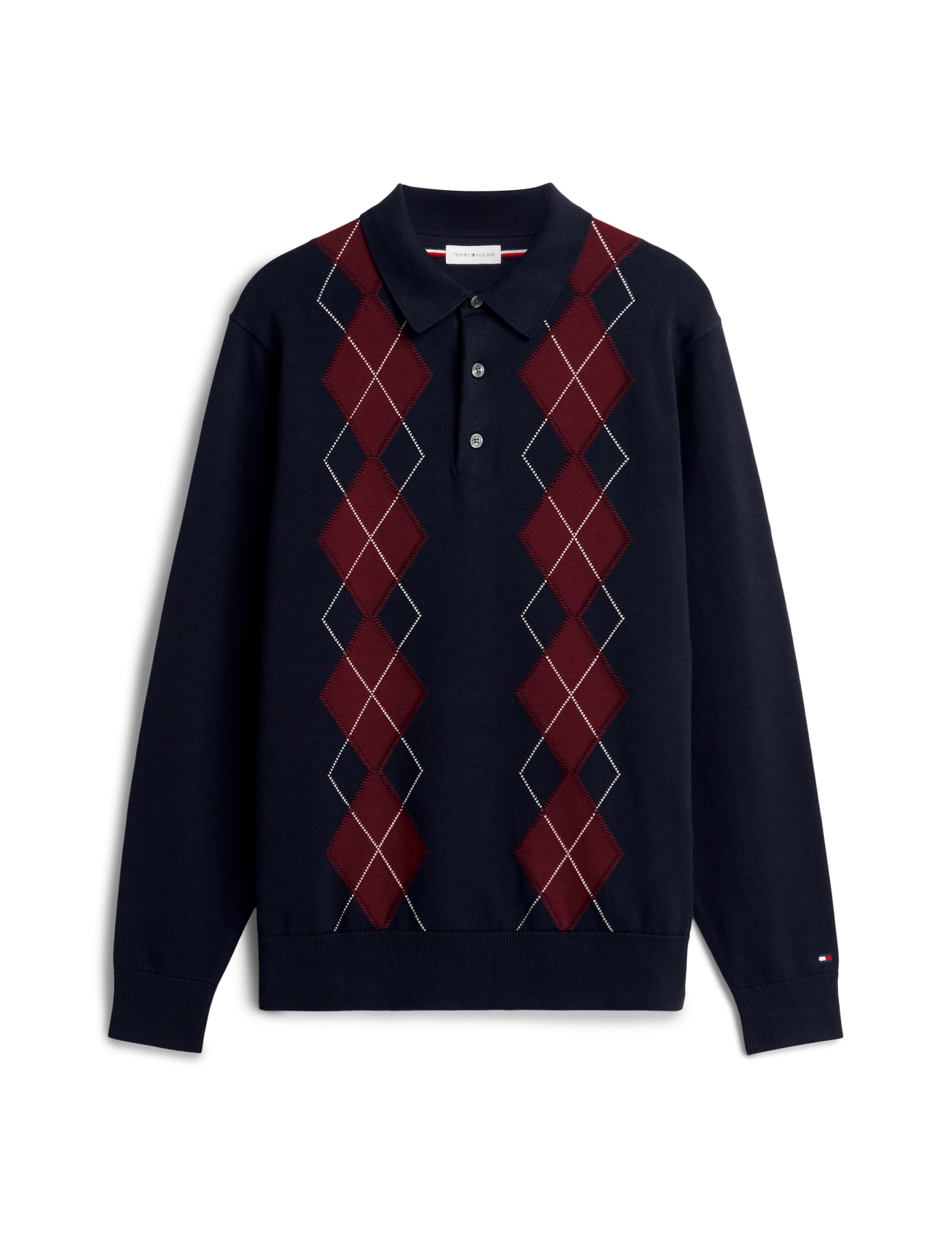 Pure Cotton Button Down Collar Polo Shirt