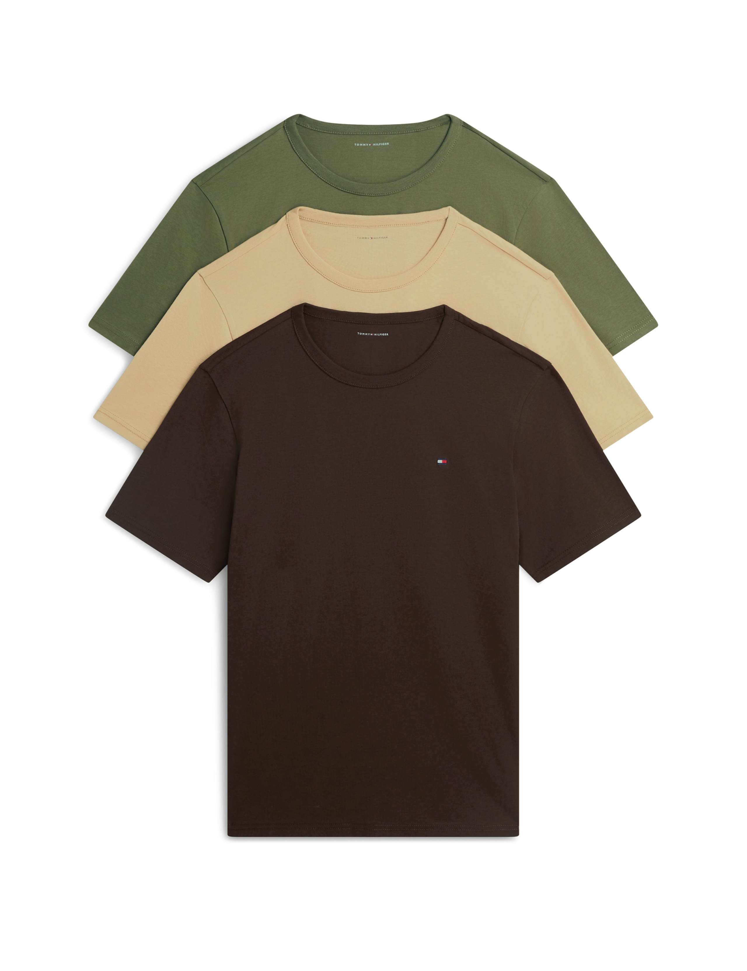 3 Pack Pure Cotton T-Shirts
