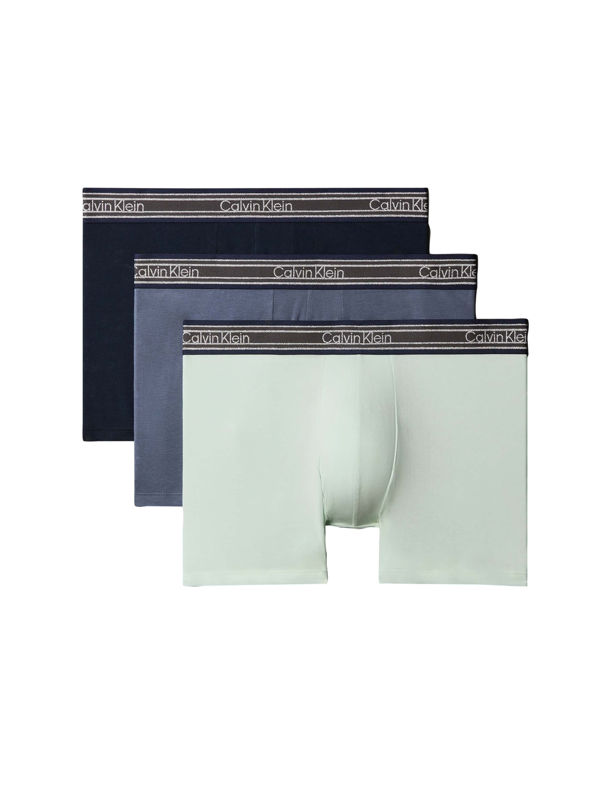 3 Pack Icon Cotton Rich Stretch Trunks