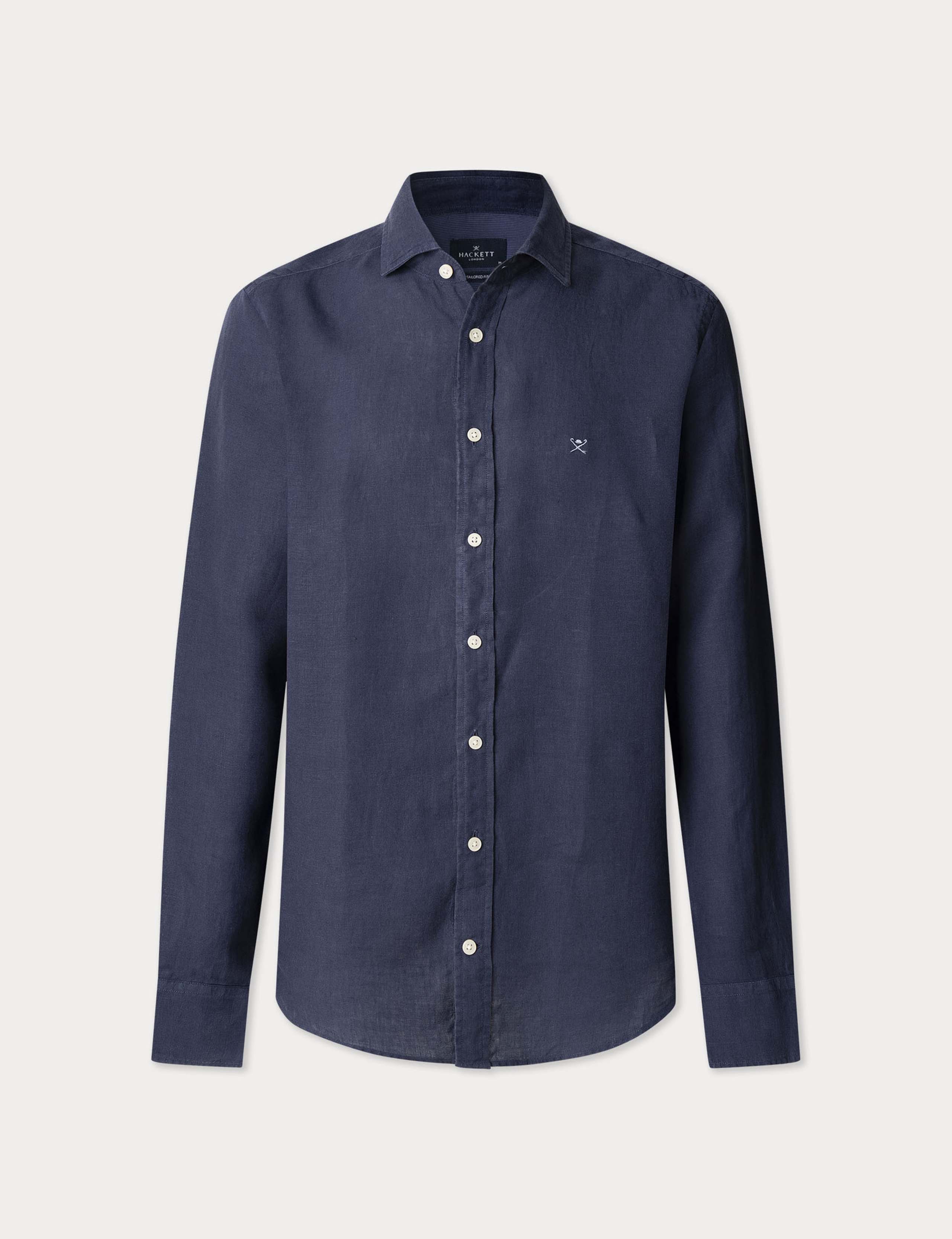 Regular Fit Pure Linen Shirt