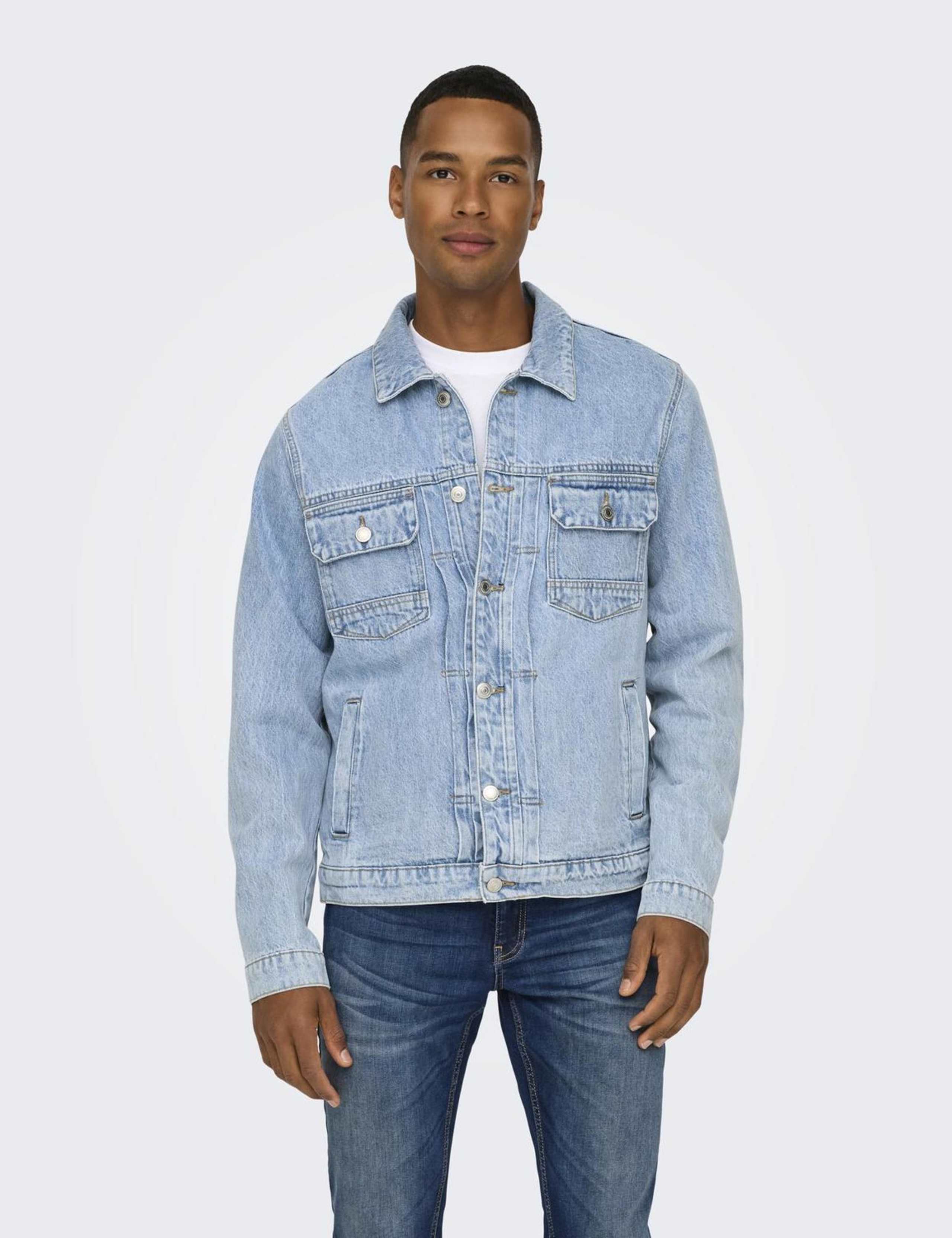 Pure Cotton Denim Jacket