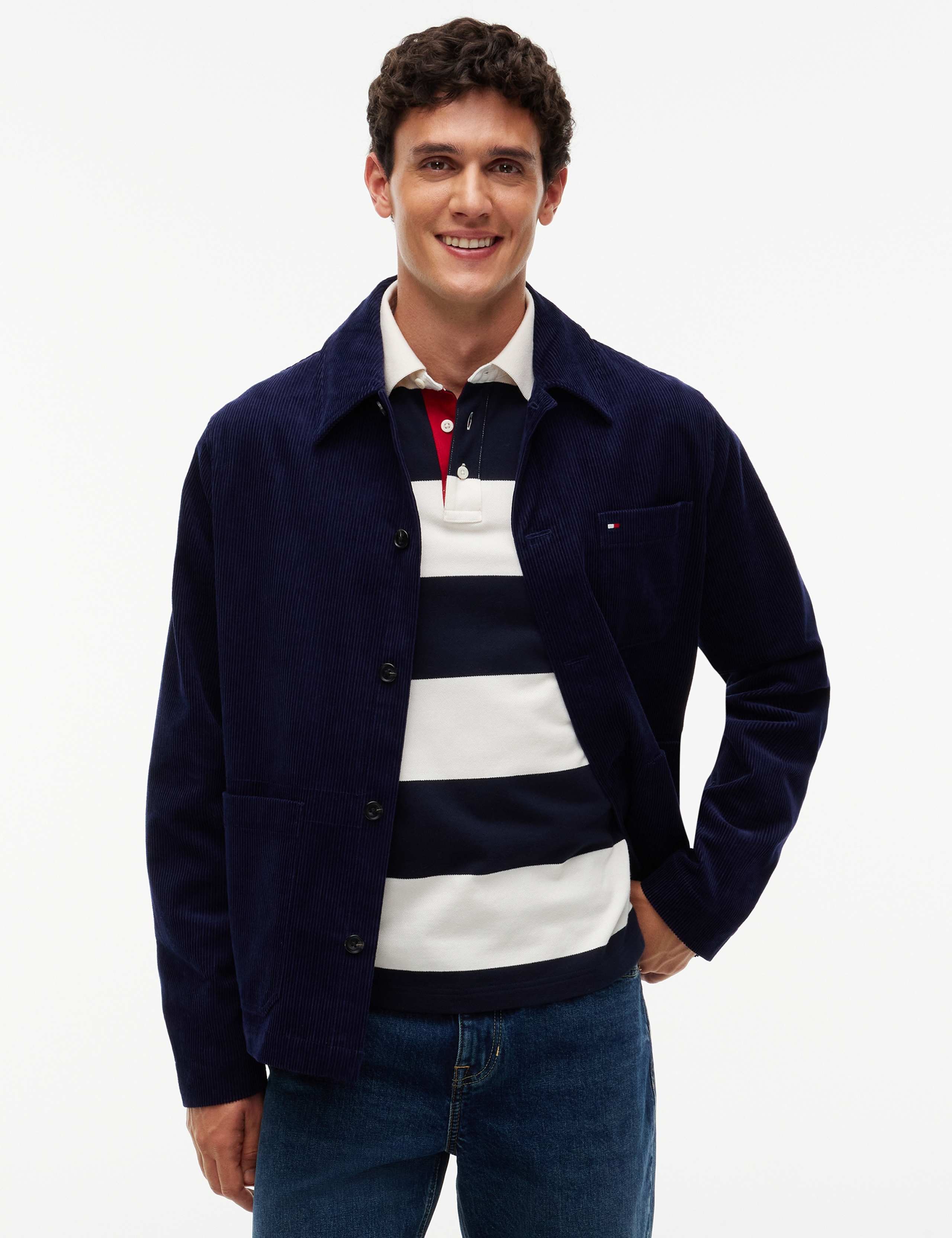 Pure Cotton Corduroy Chore Jacket