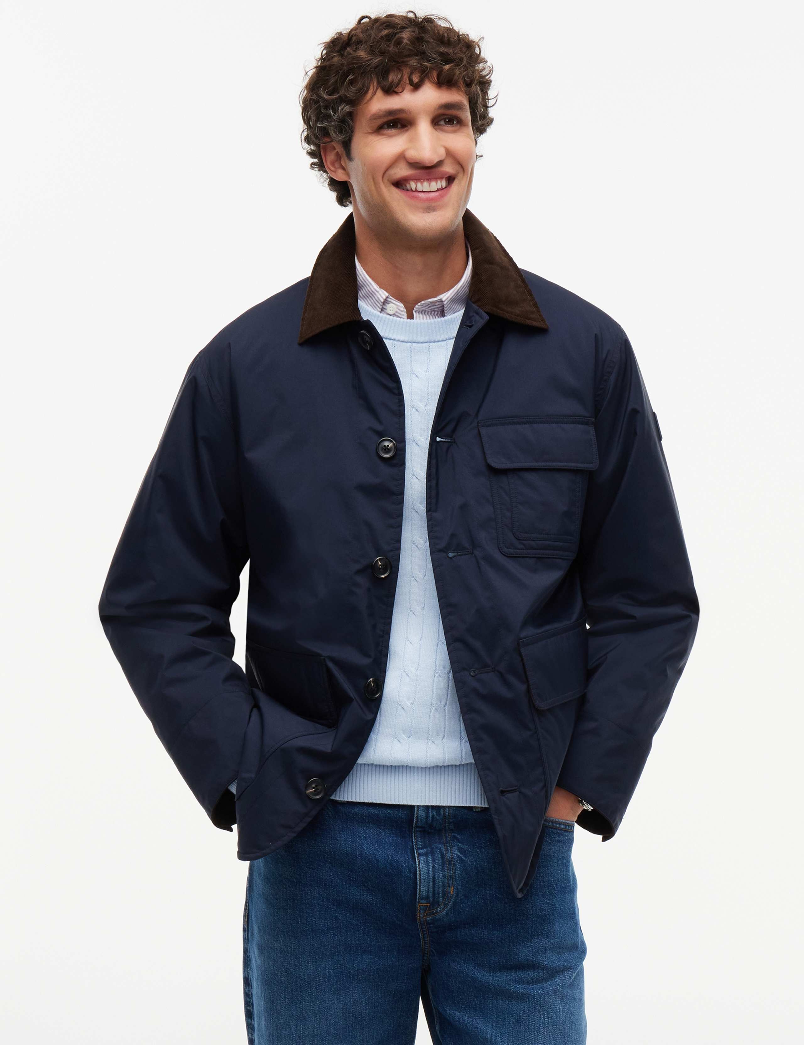 Padded Harrington Jacket