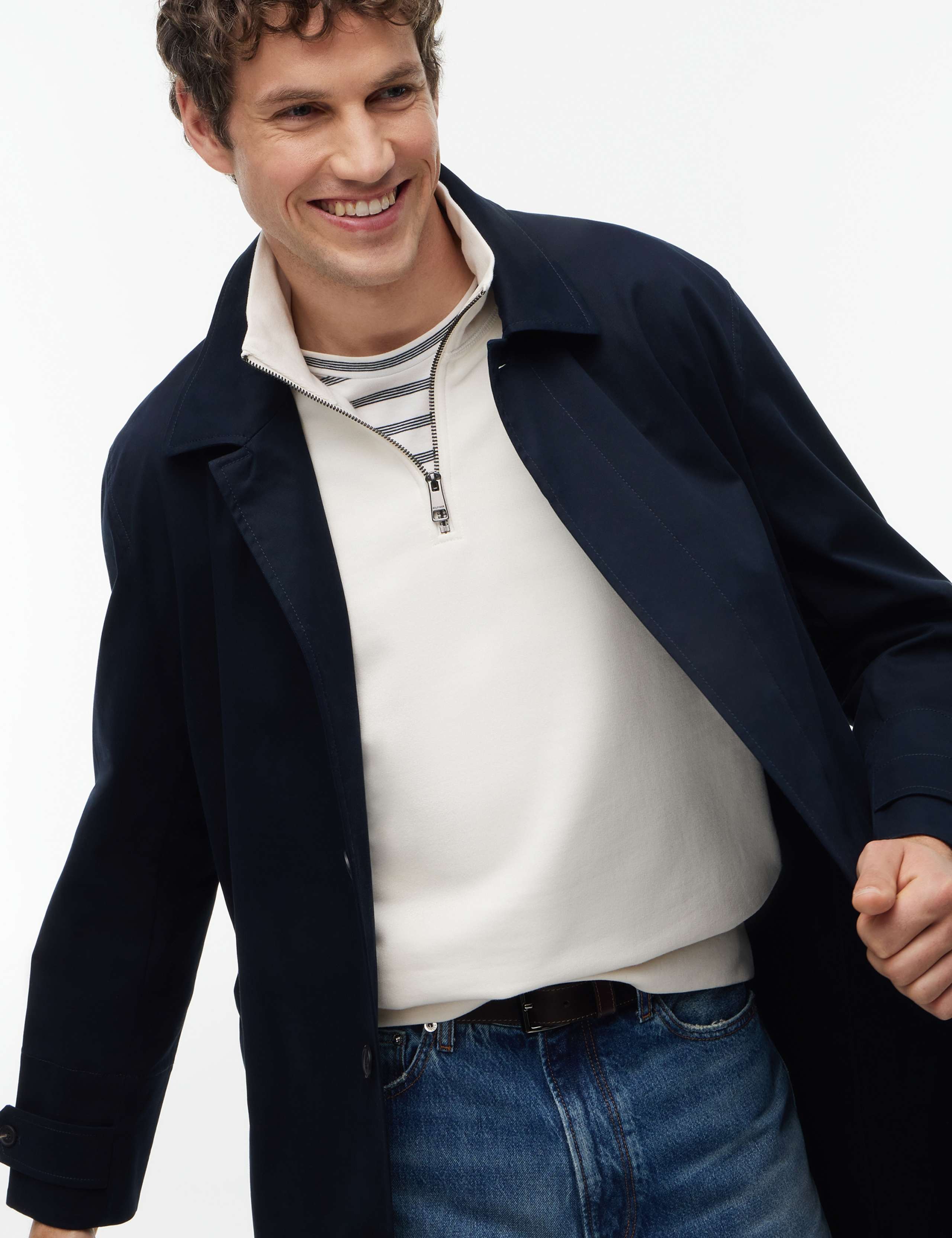 Cotton Rich Lightweight Overcoat