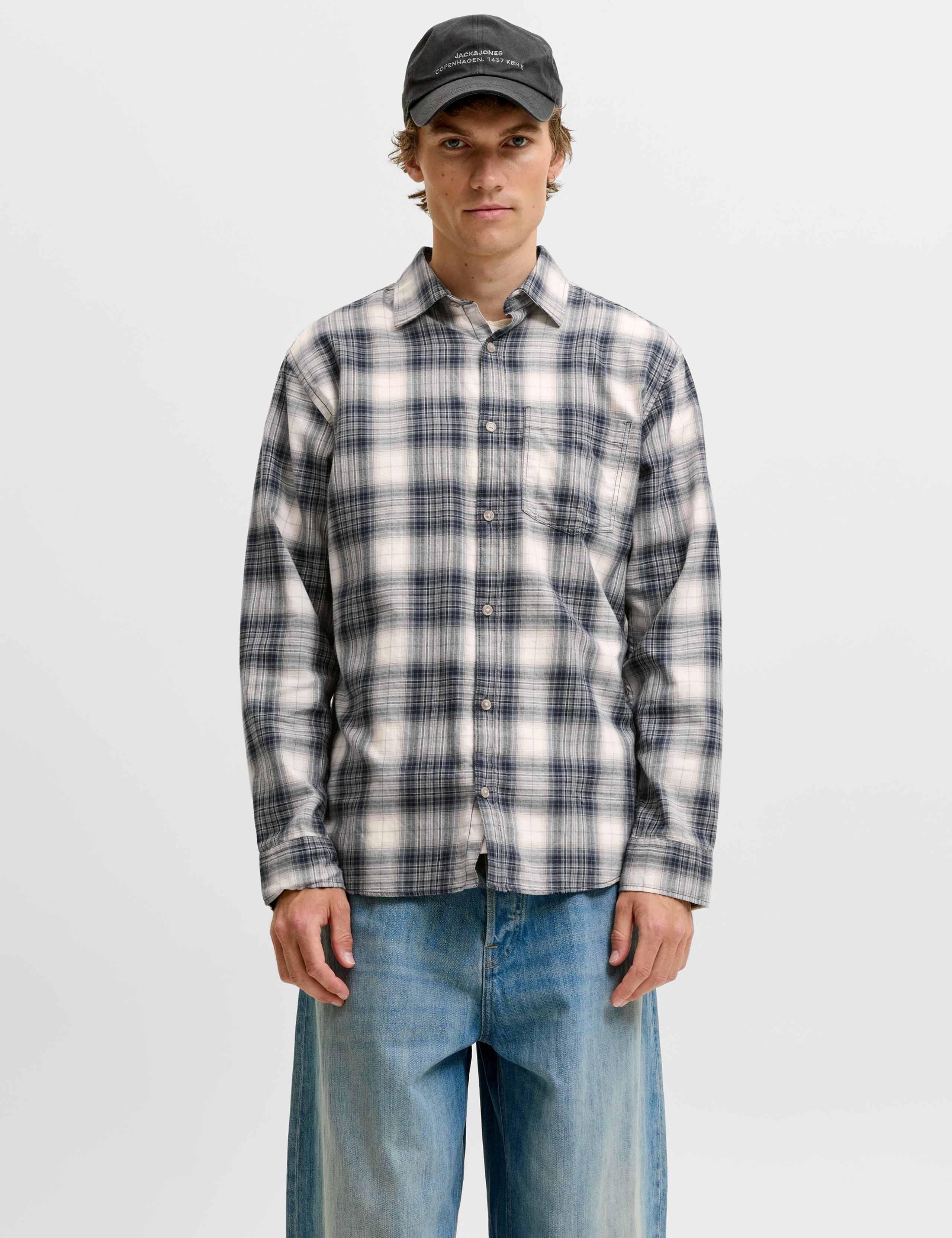 Pure Cotton Checked Shirt
