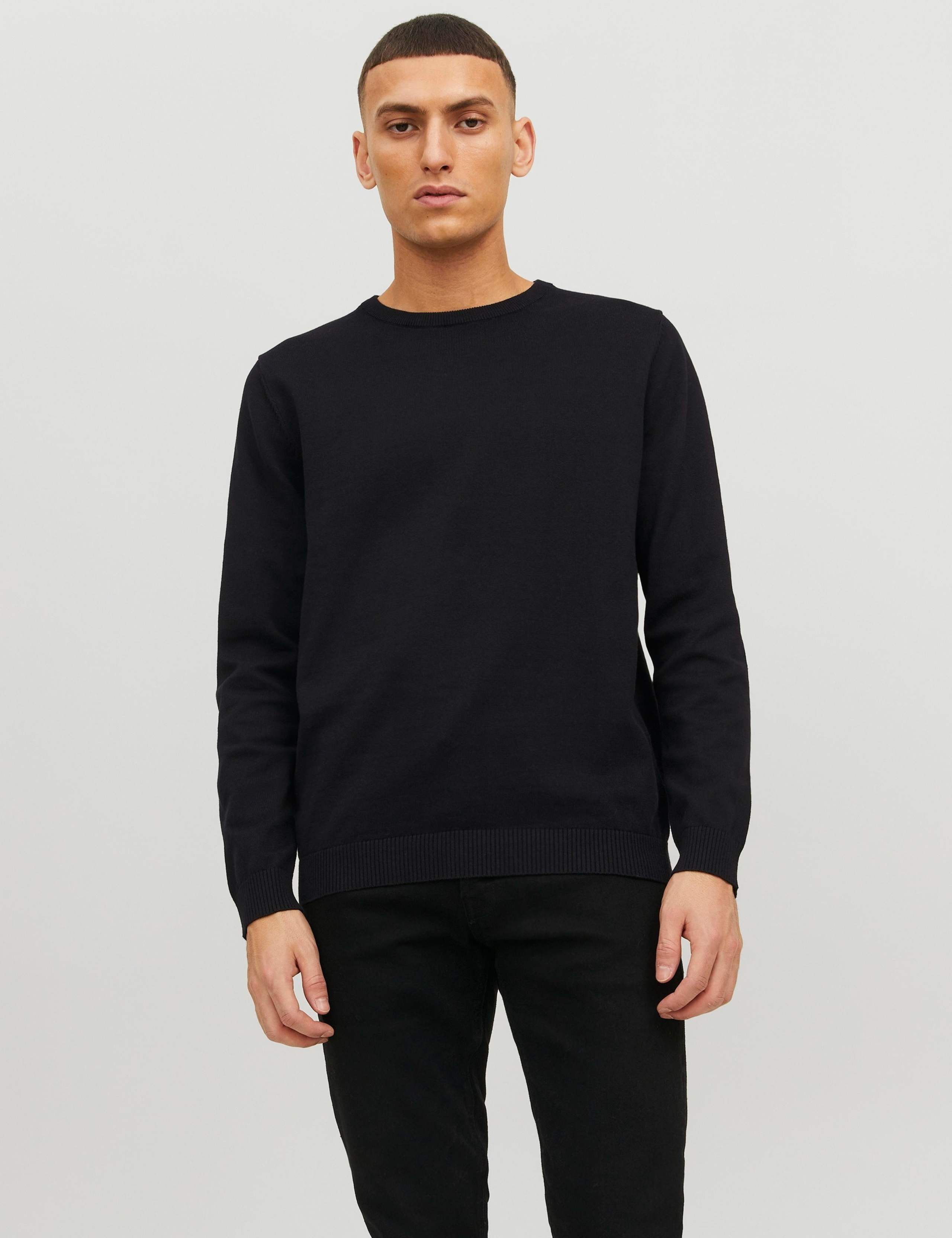 Pure Cotton Crew Neck Jumper