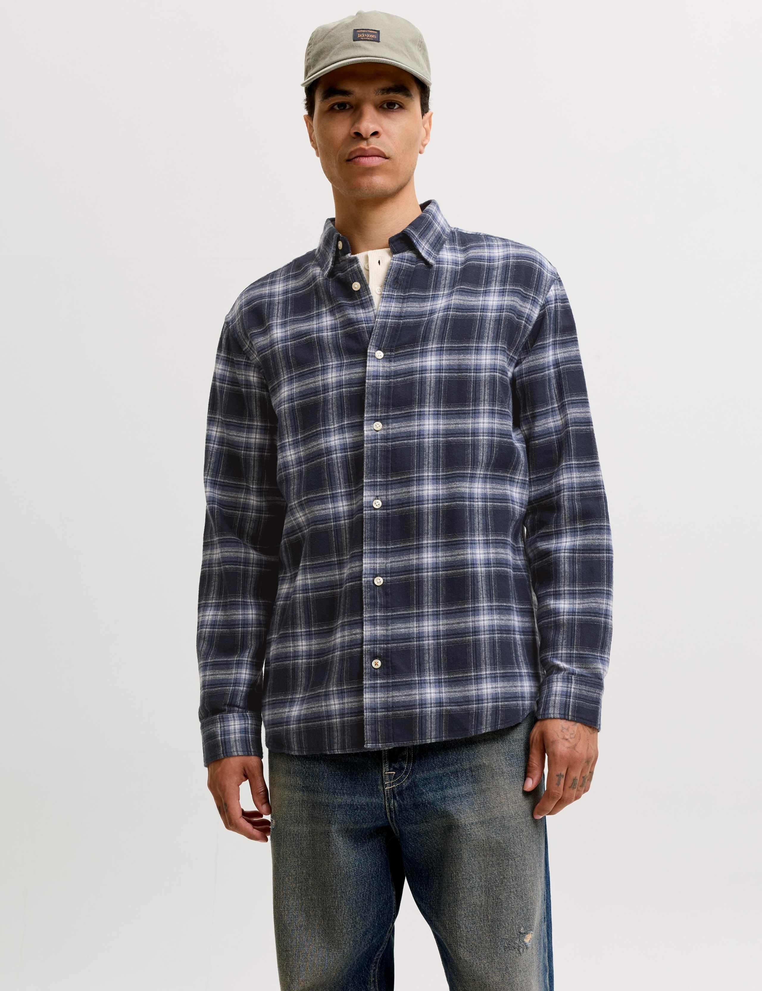 Pure Cotton Checked Shirt
