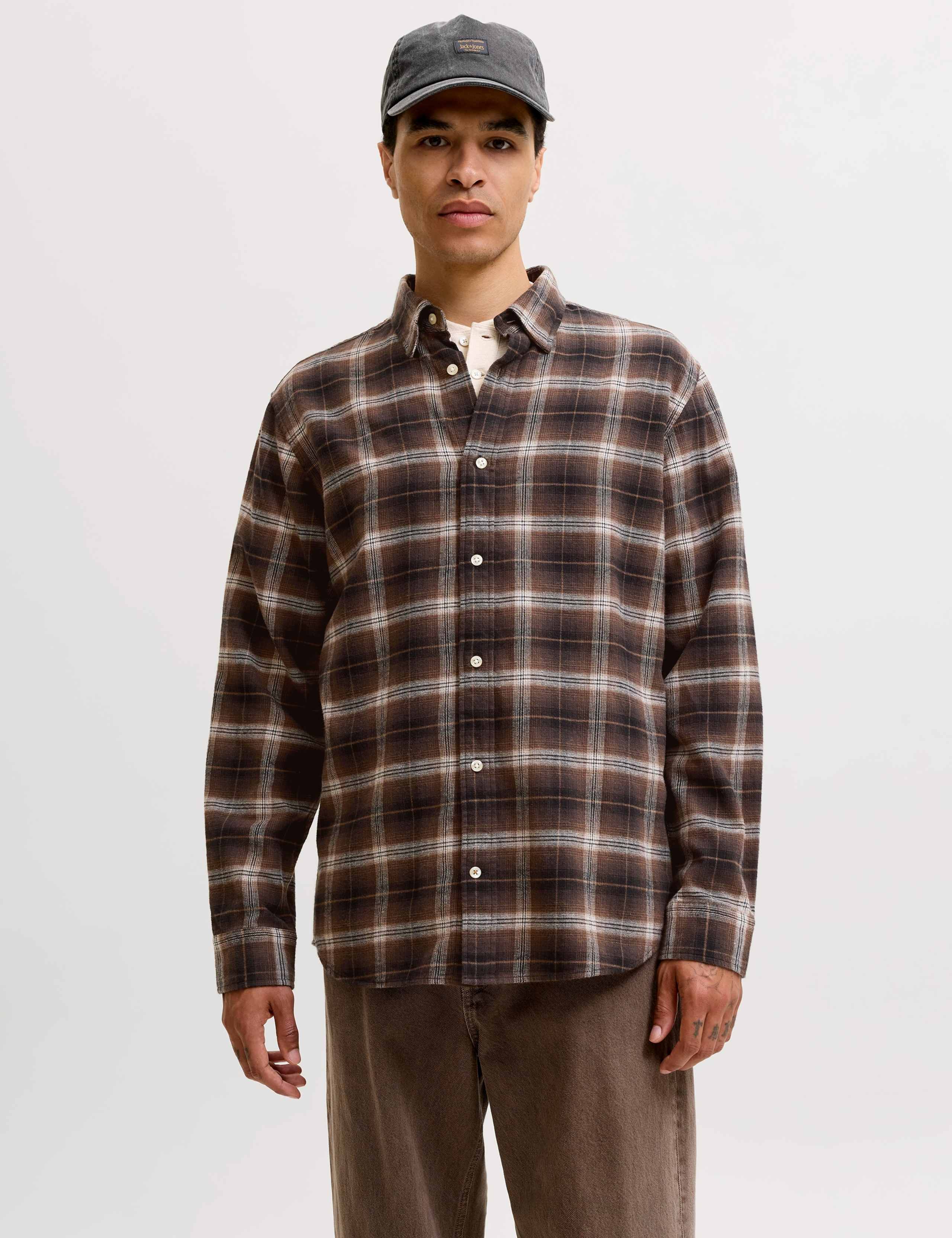 Pure Cotton Checked Shirt