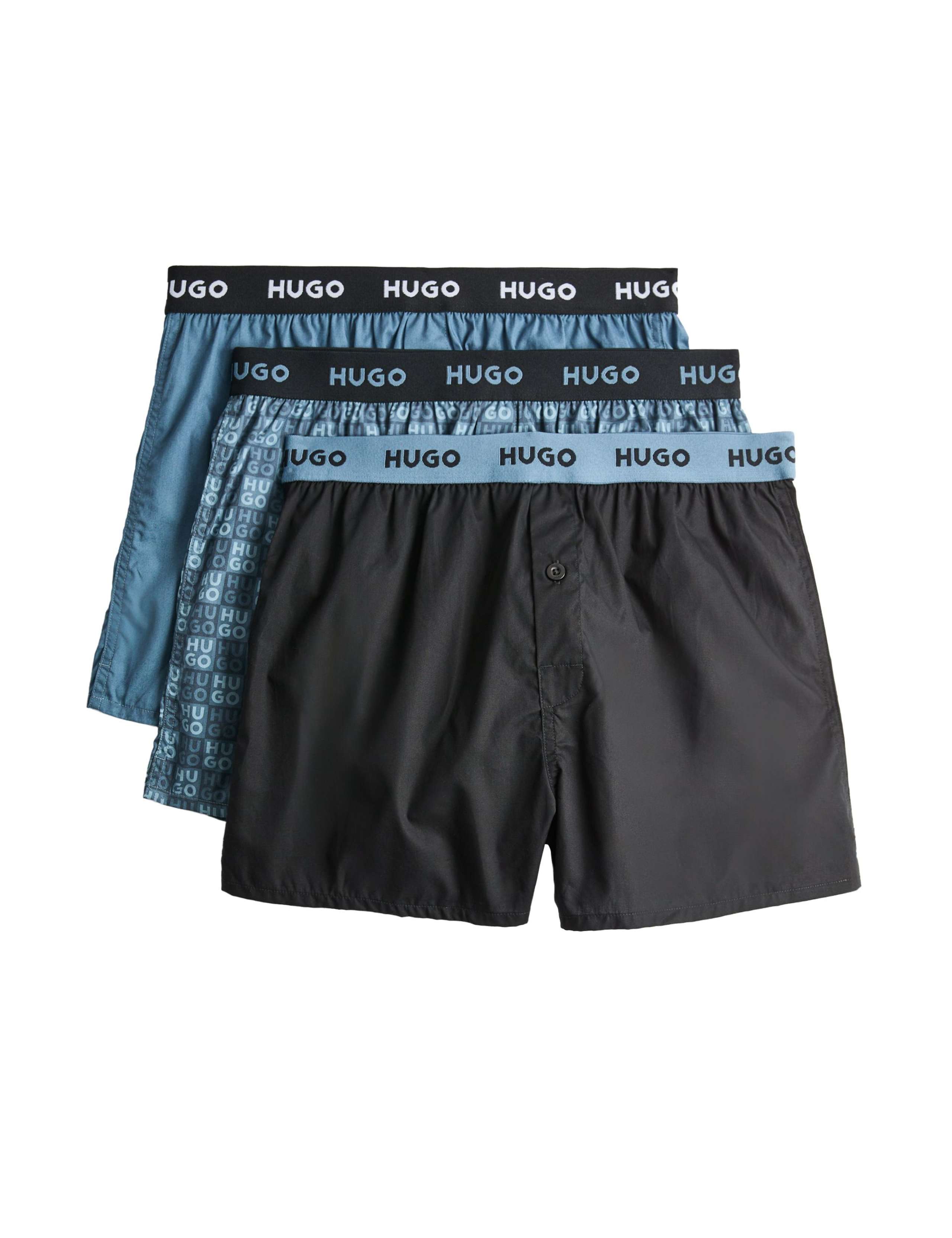 3 Pack Pure Cotton Woven Boxers