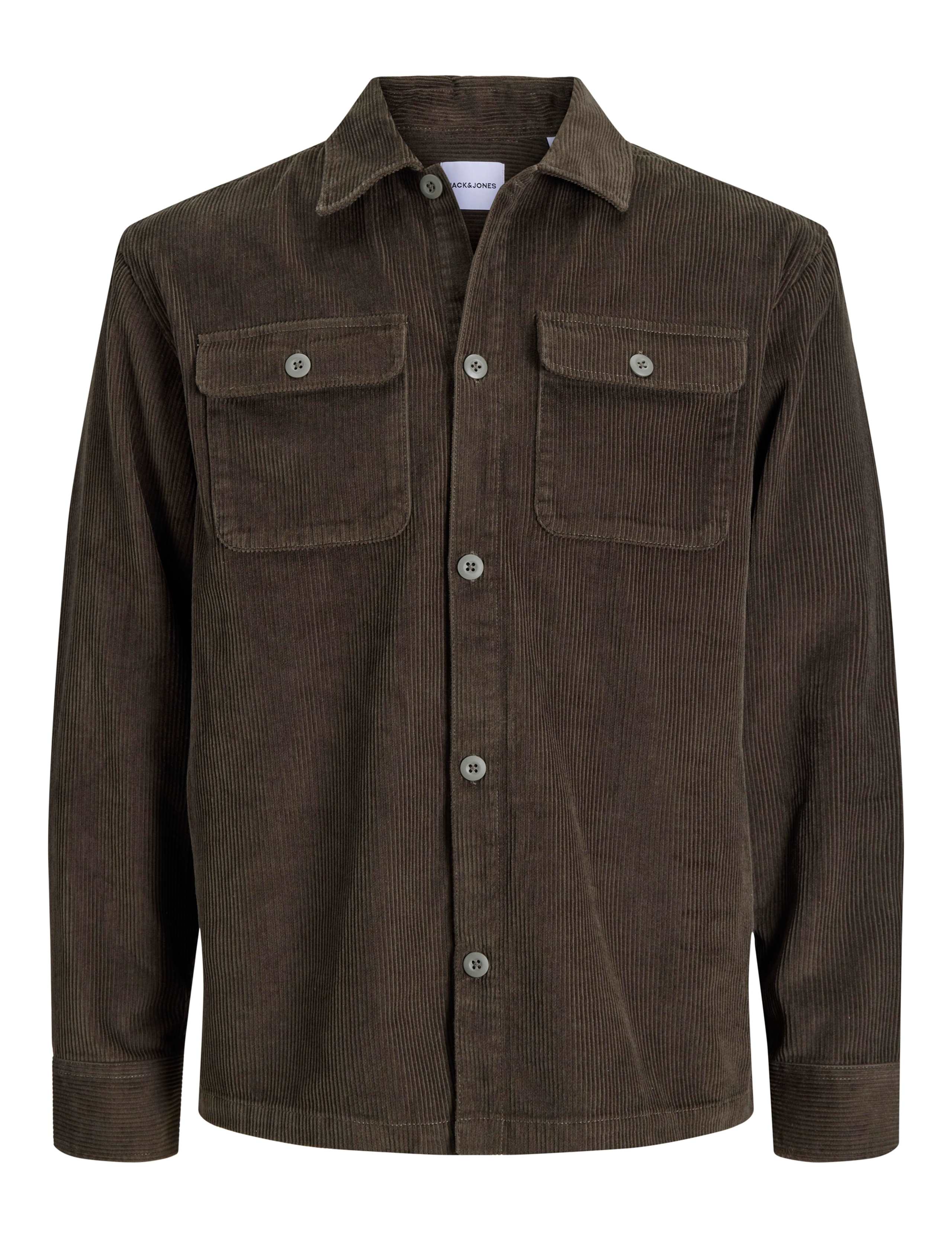 Pure Cotton Cord Overshirt