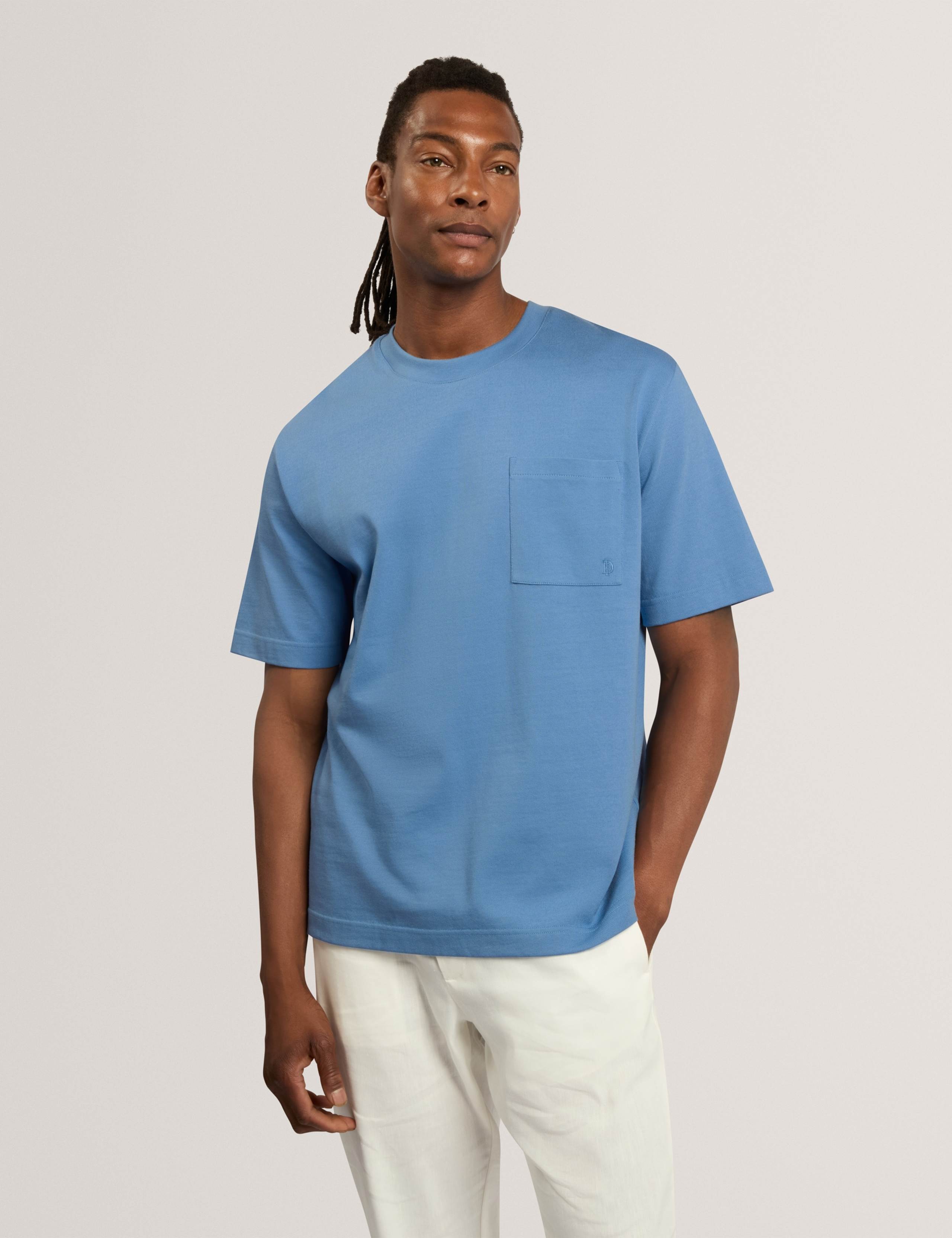 Pure Cotton Crew Neck T-Shirt