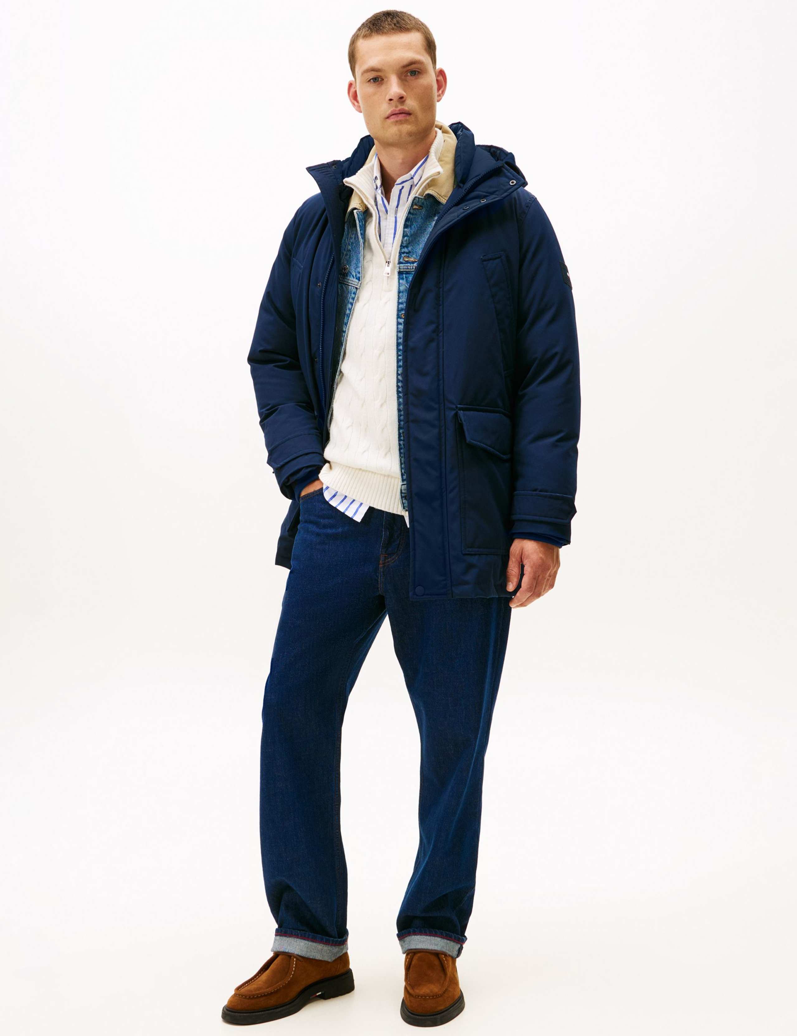 Rockie Padded Hooded Parka Jacket