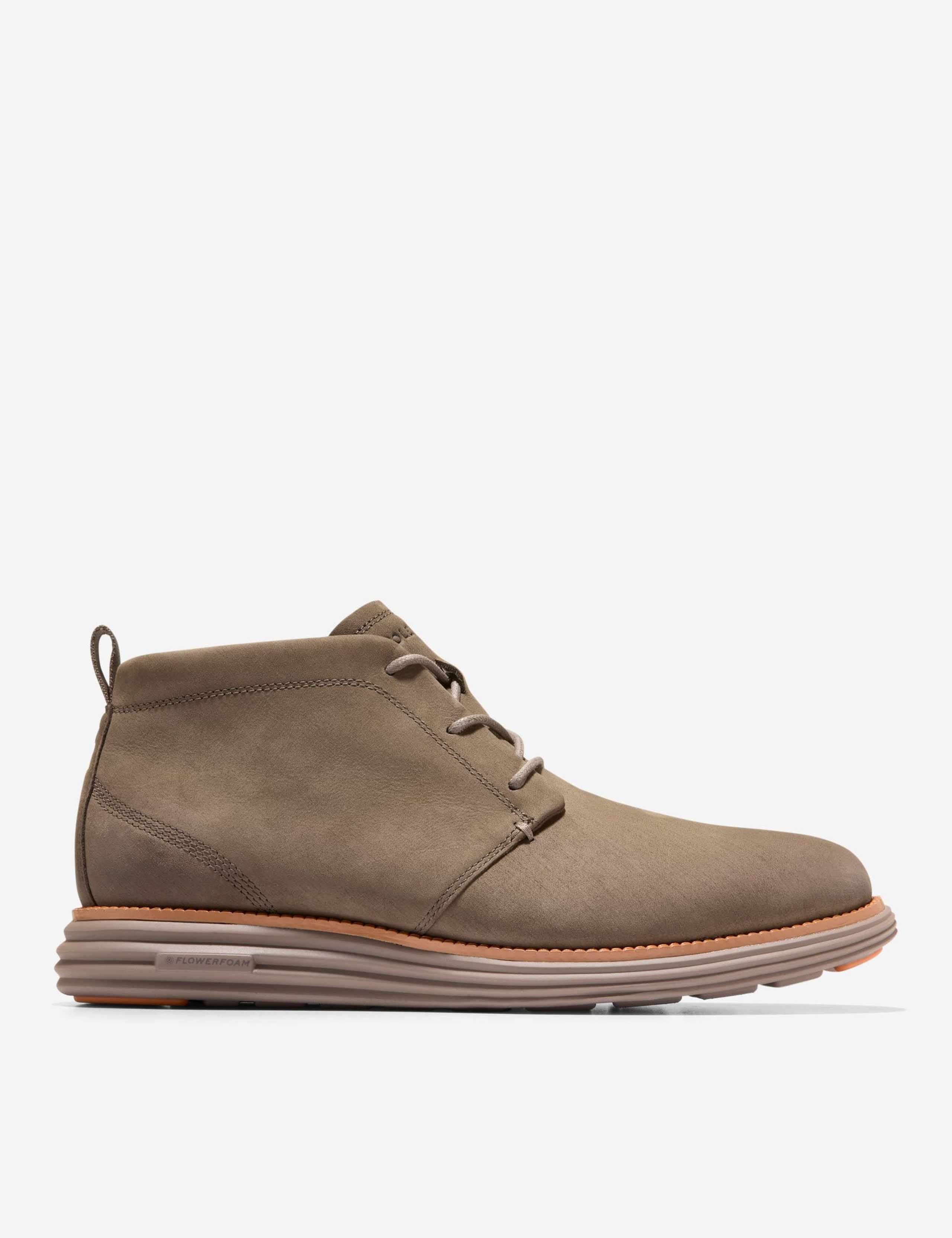 OriginalGrand Leather Waterproof Chukka Boots