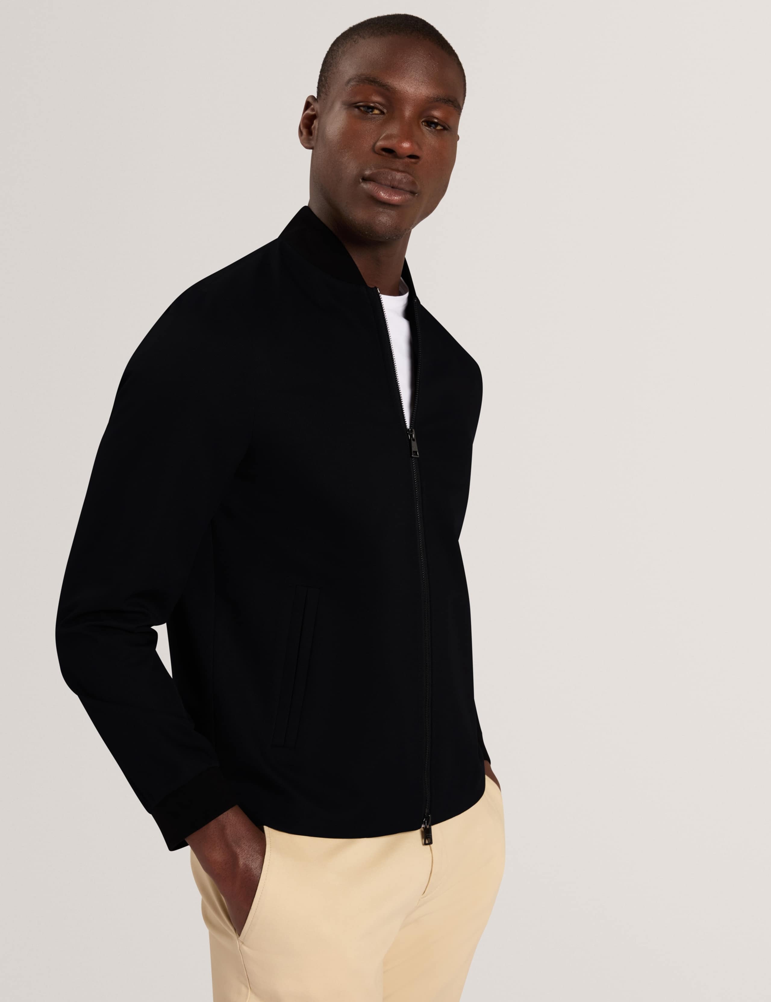 Twill Bomber Jacket