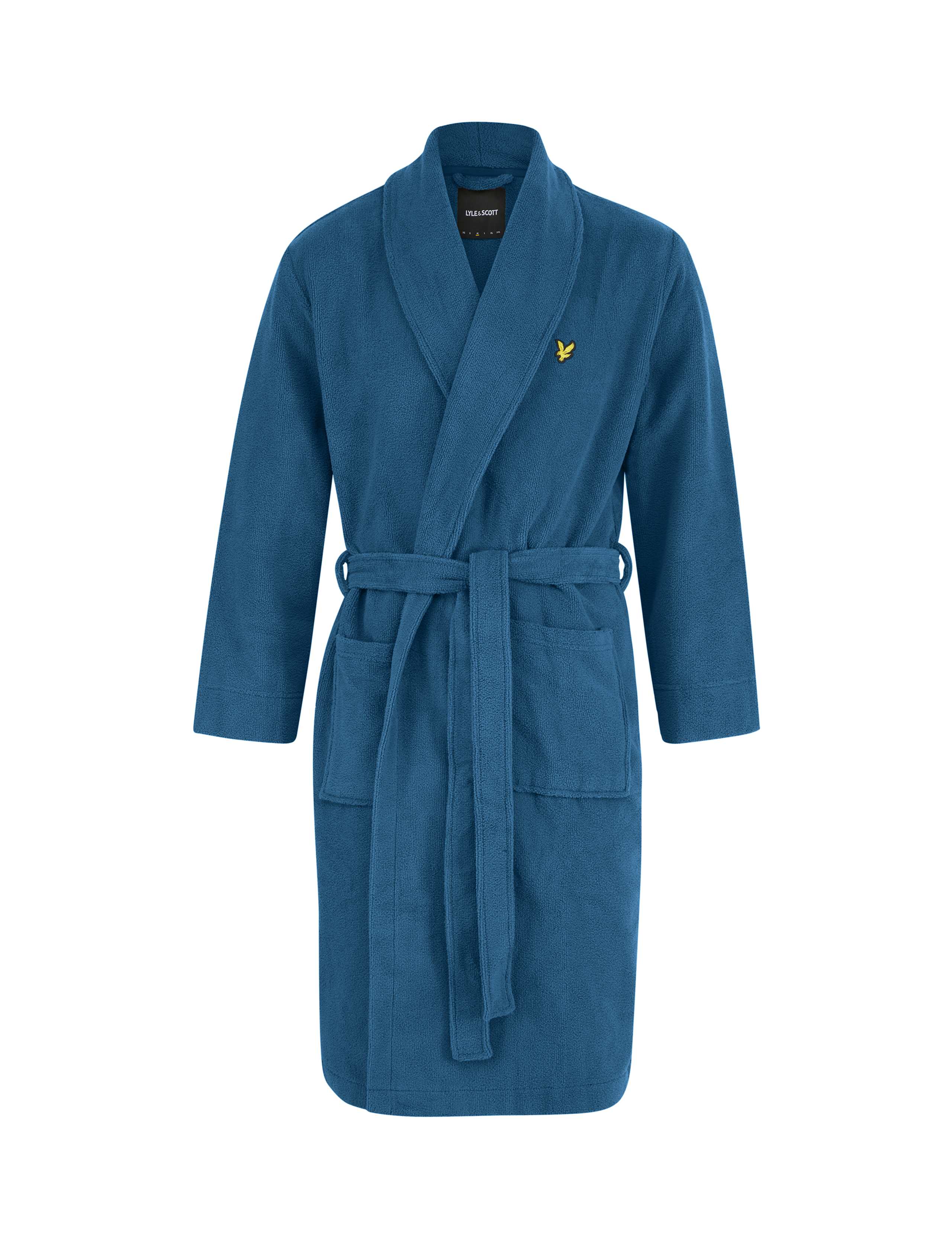 Cotton Blend Towelling Dressing Gown