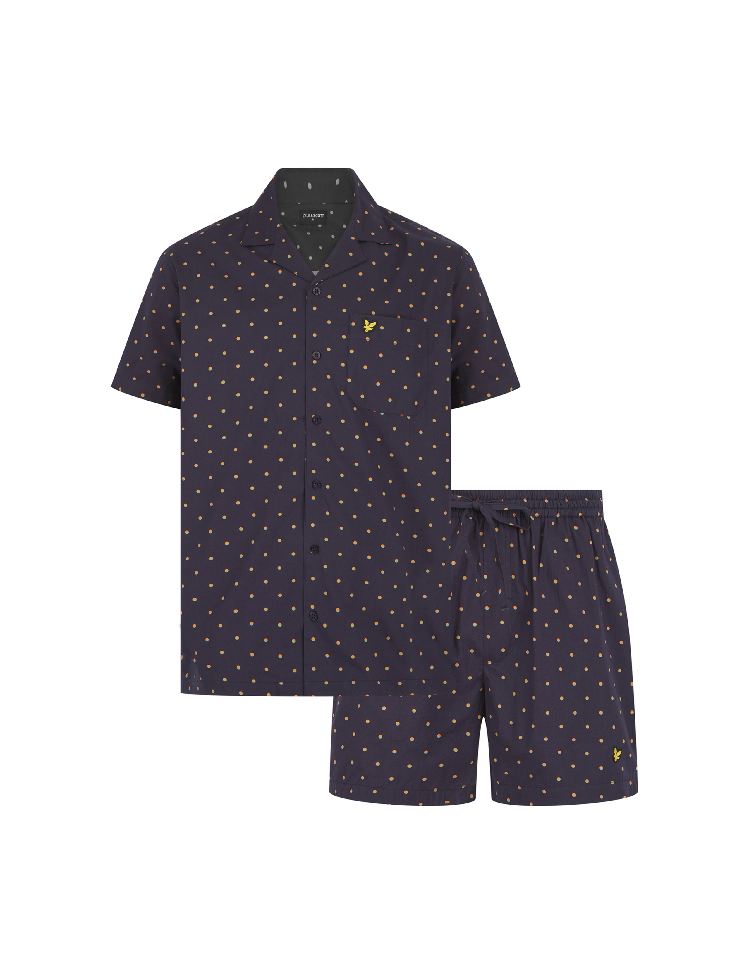 Pure Cotton Polka Dot Loungewear Set