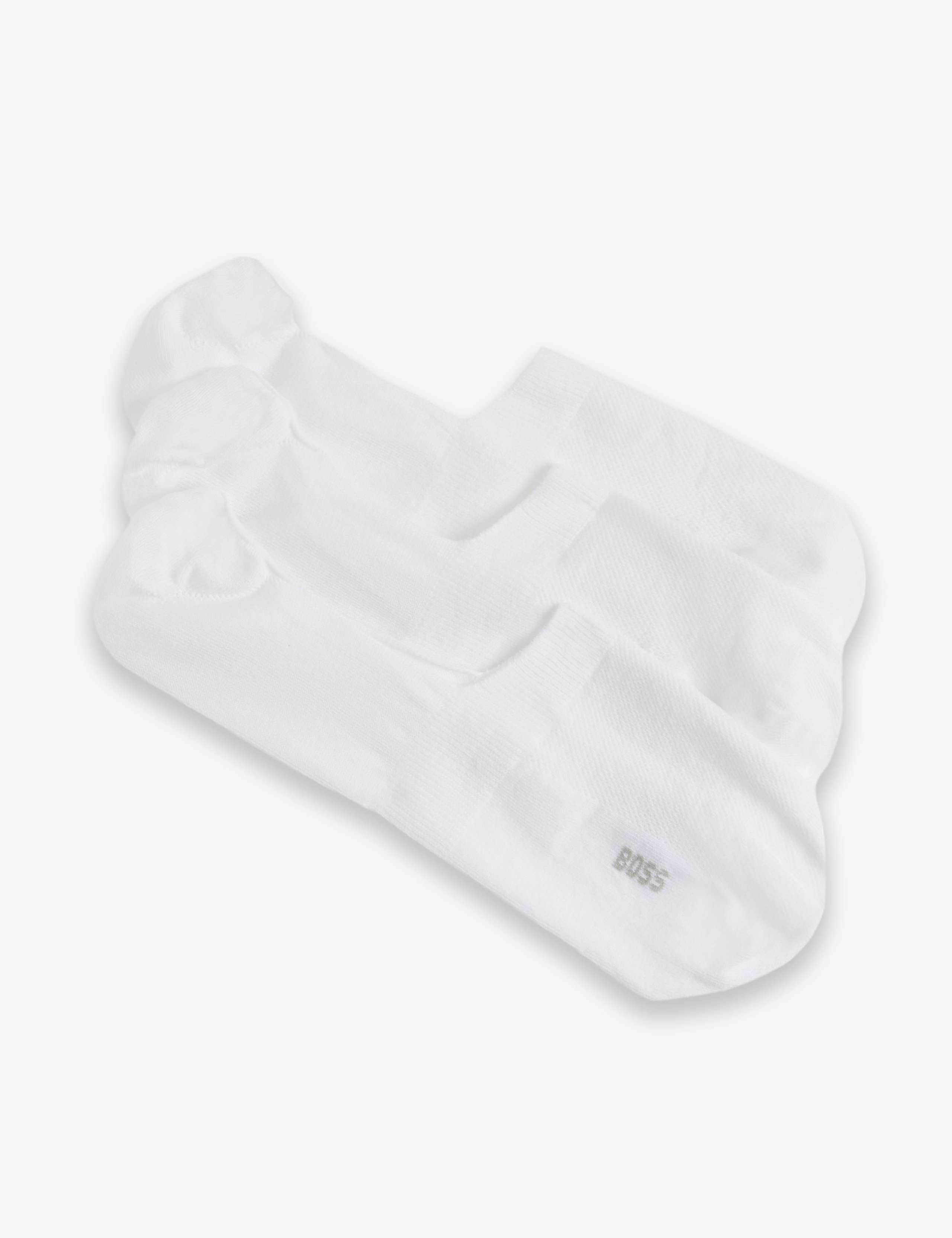 3pk Logo Cotton Rich Invisible Socks