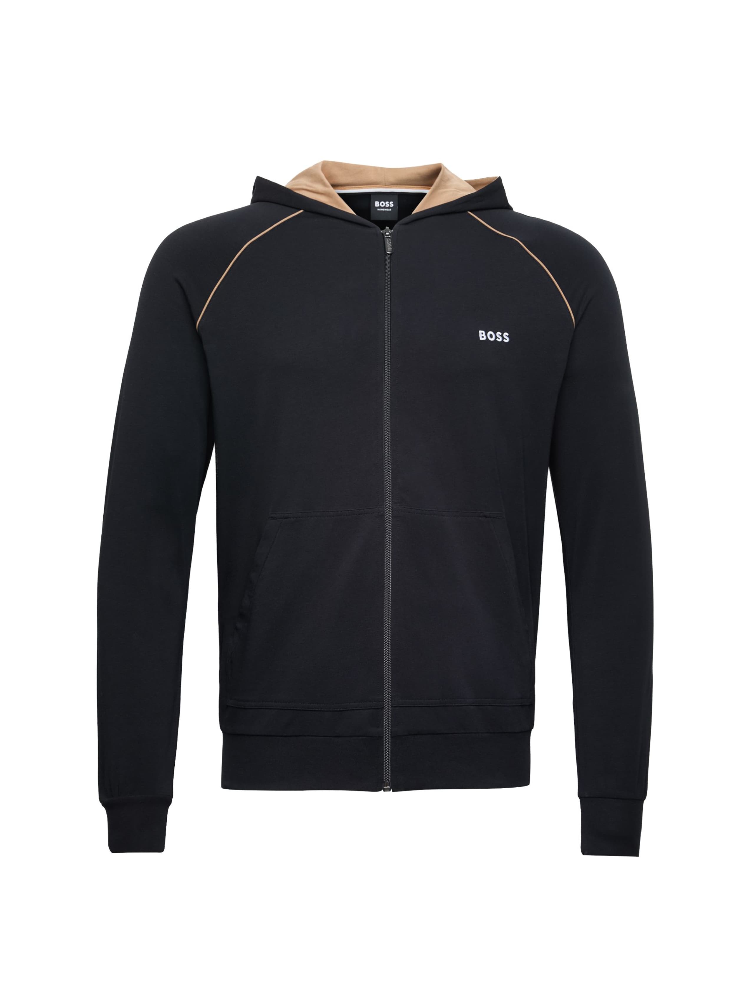 Cotton Rich Zip Up Hooded Jacket