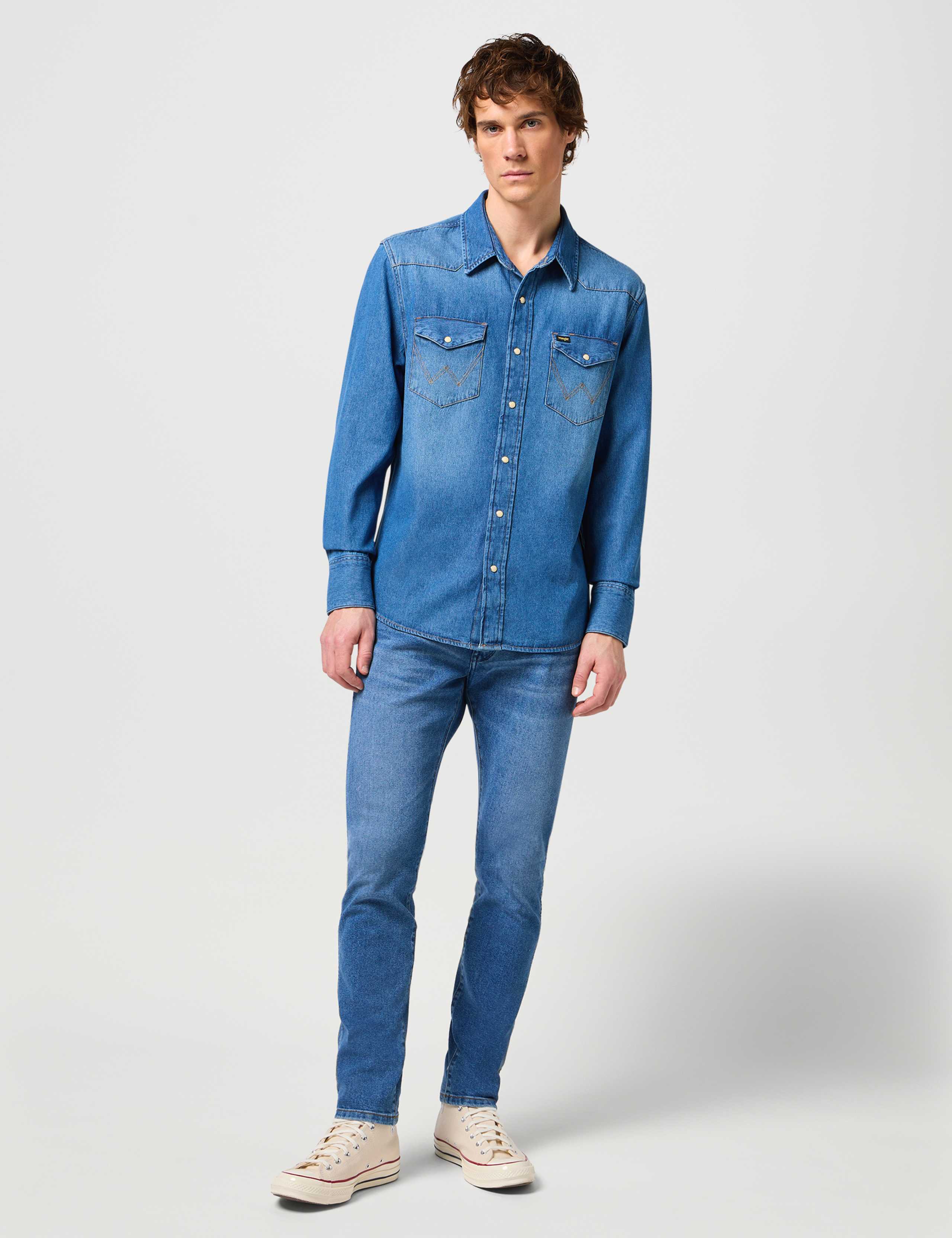 Regular Fit Denim Shirt