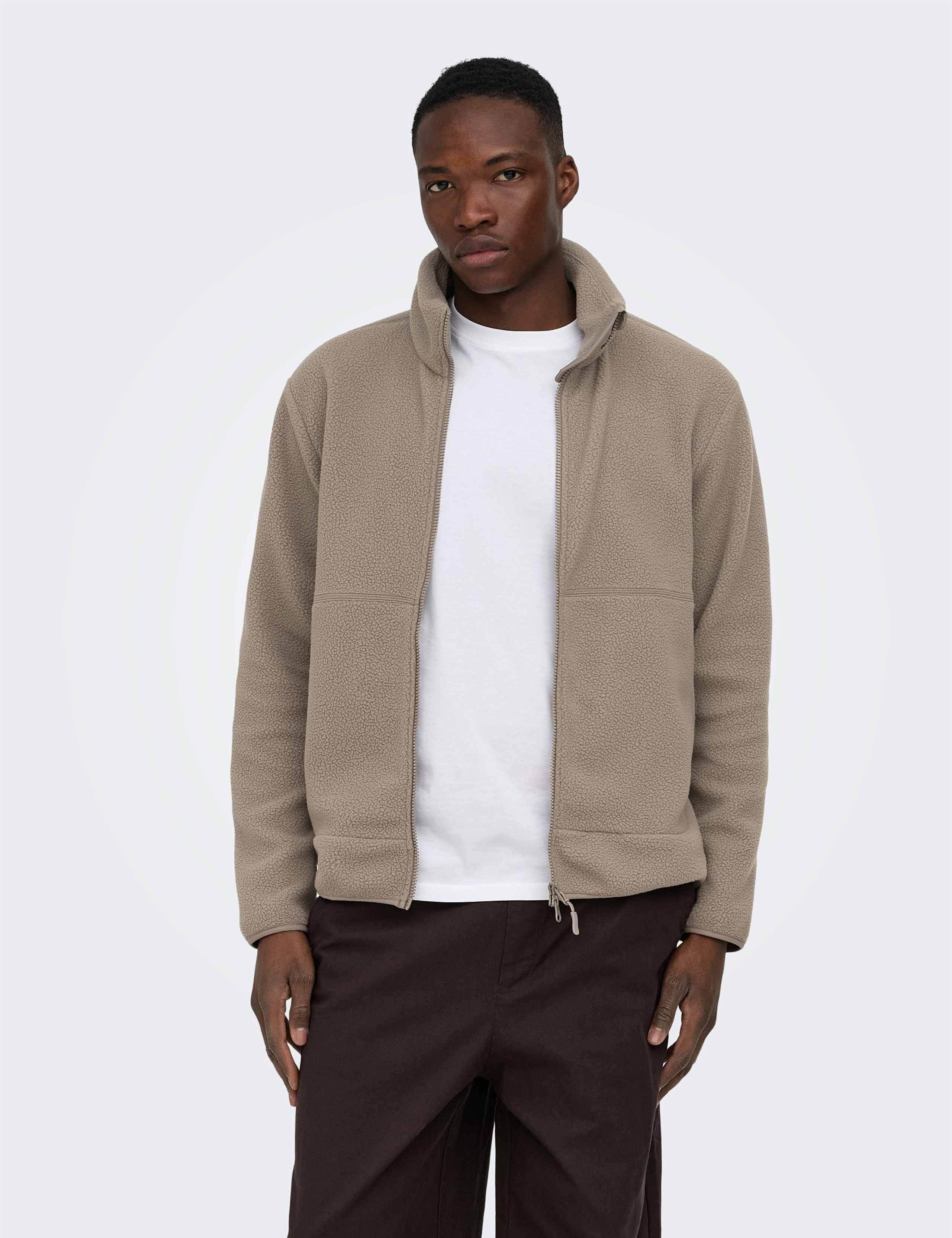 Fleece Zip Up Jacket