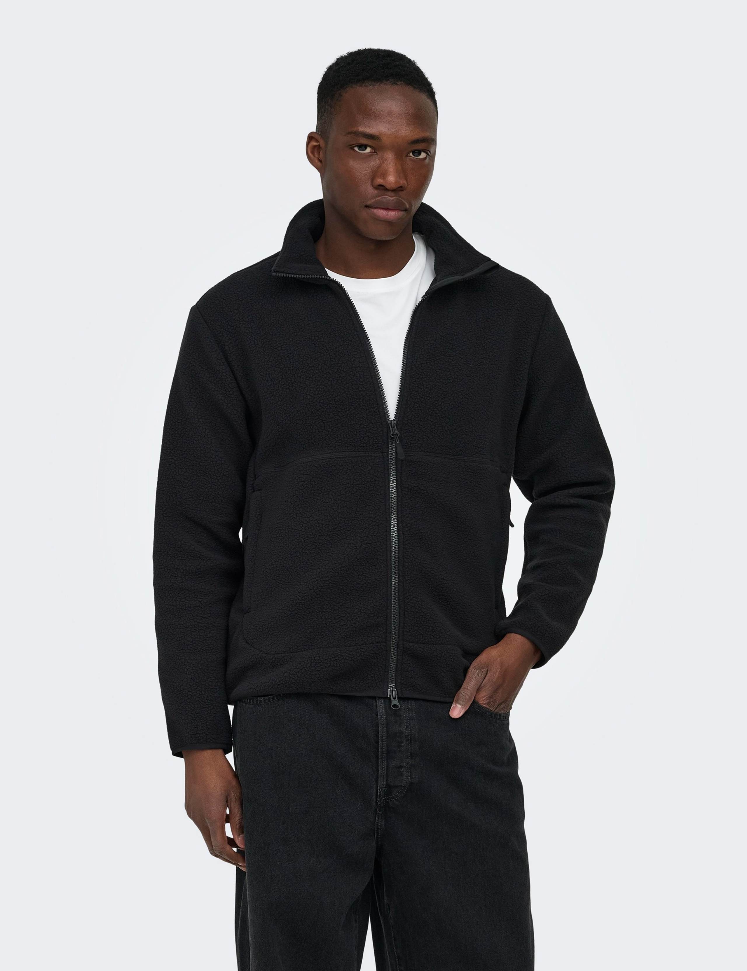 Fleece Zip Up Jacket