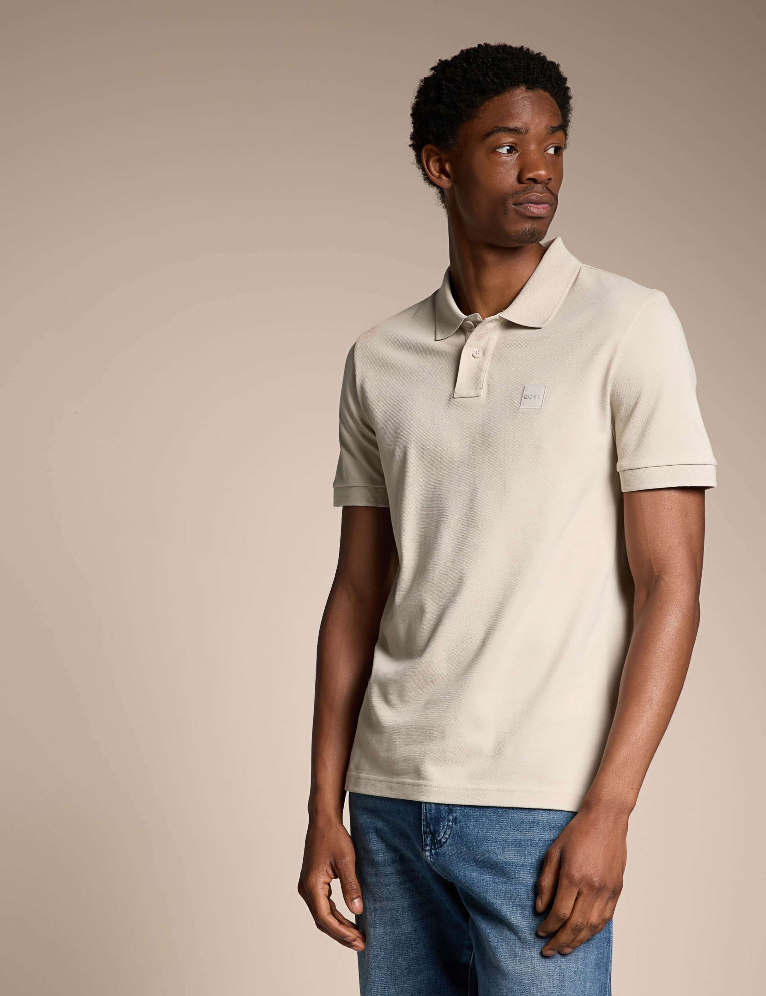 Passerby Cotton Rich Pique Polo Shirt