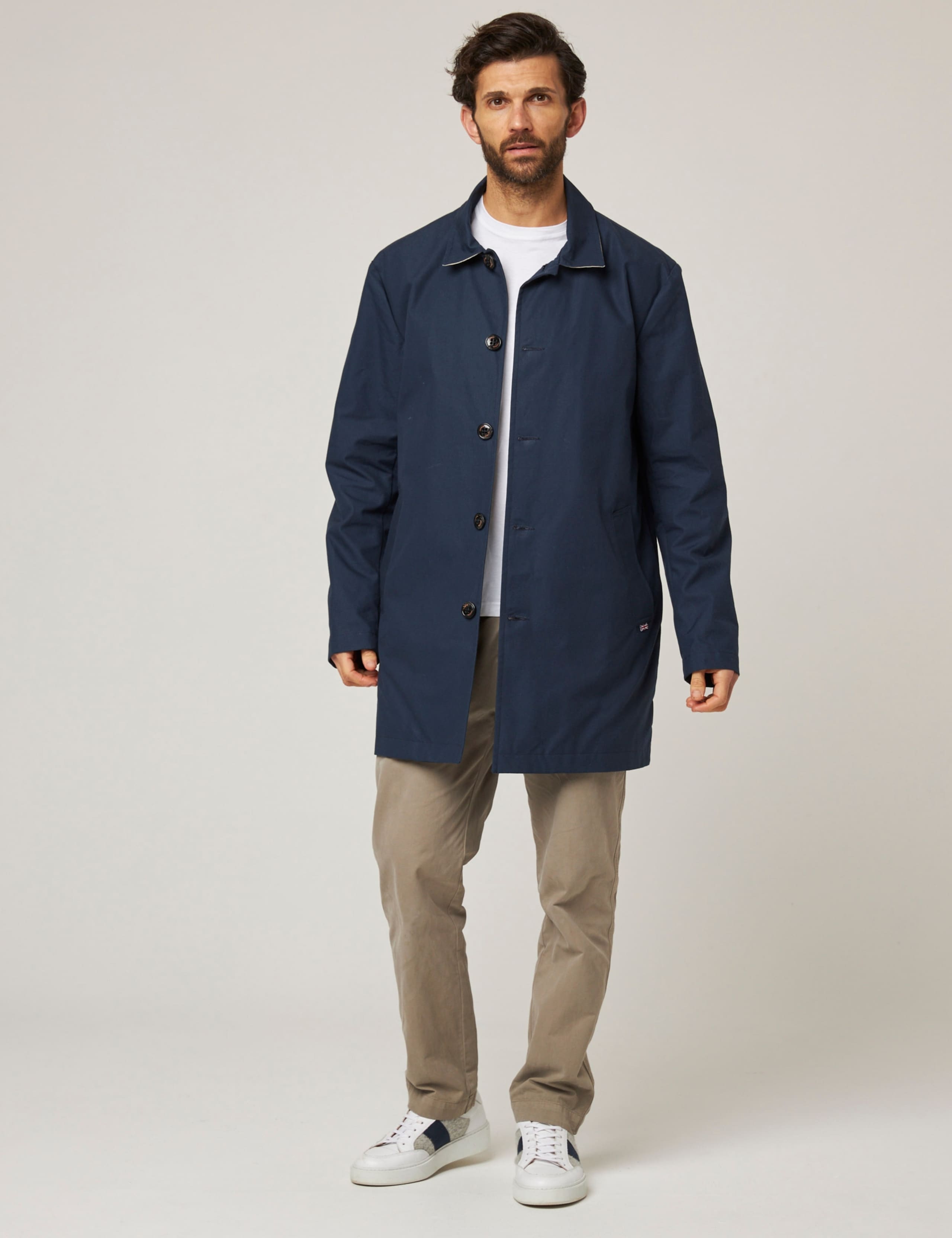 Pure Cotton Trench Coat
