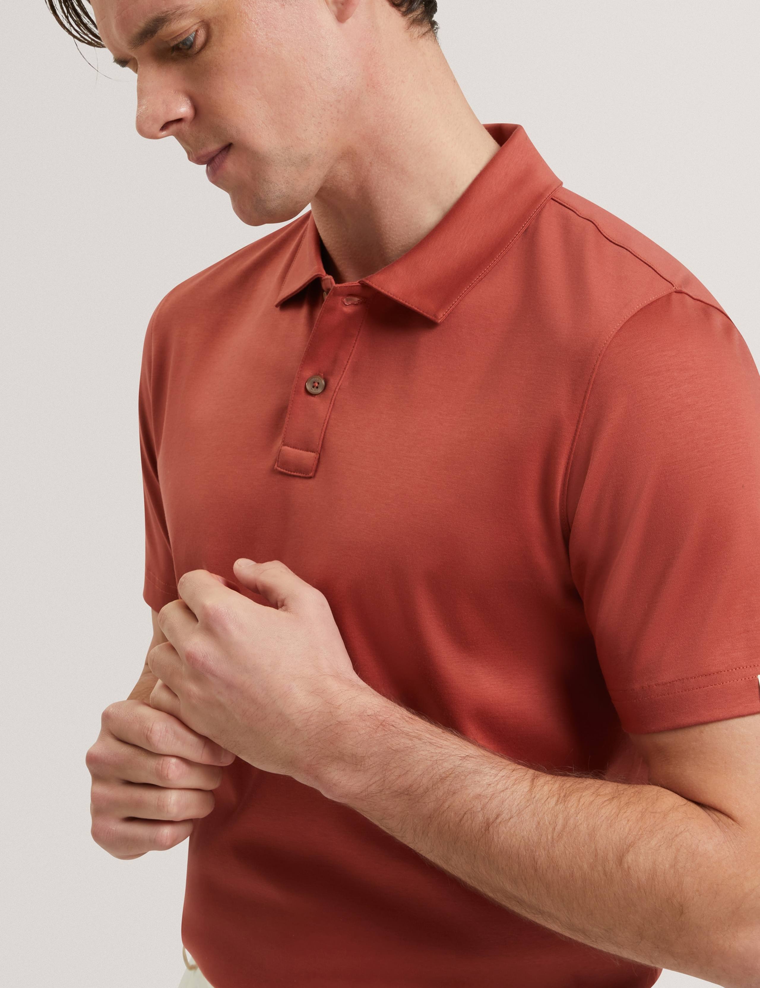 Pure Cotton Connall Polo Shirt