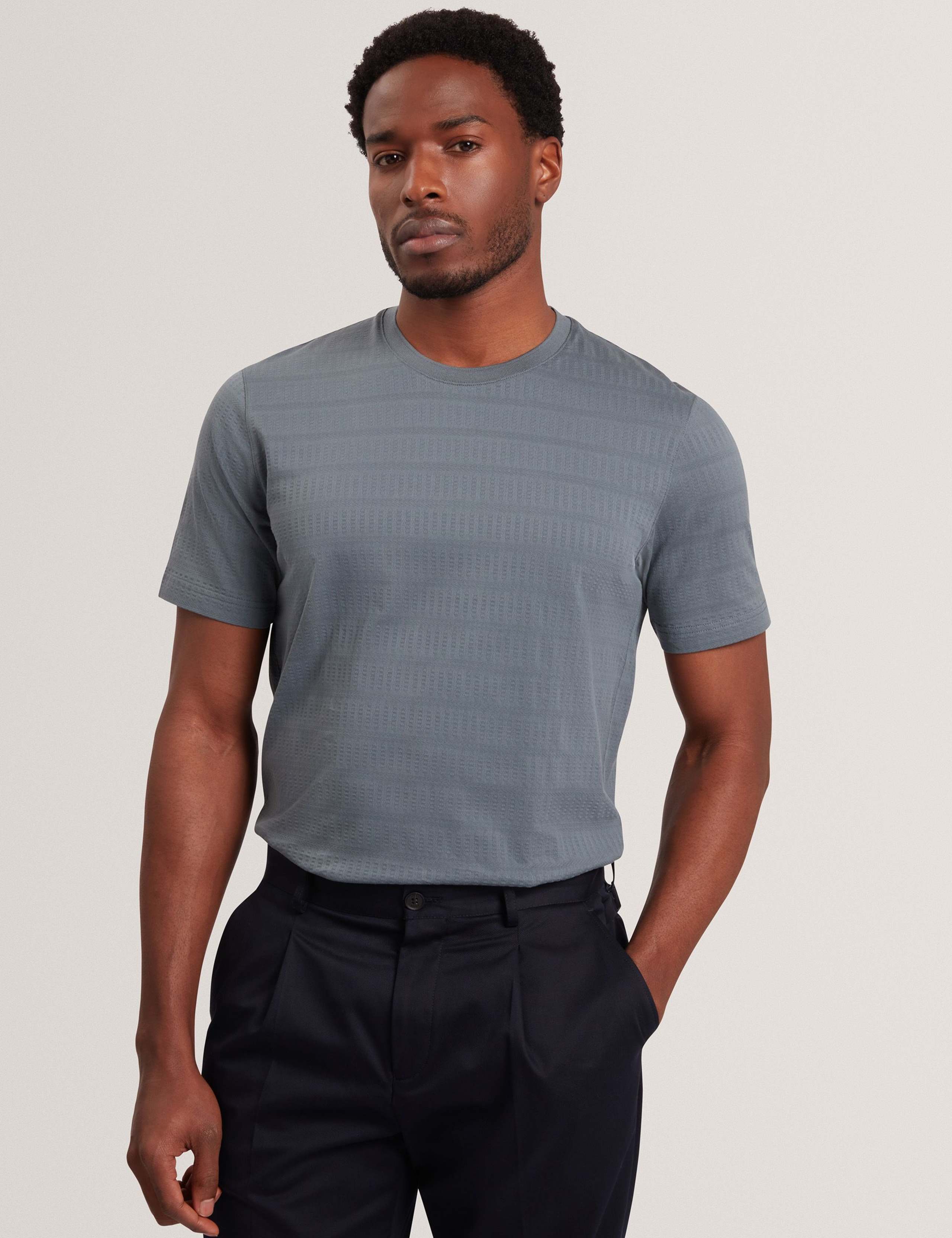 Pure Cotton Xadiel Crew Neck T-Shirt