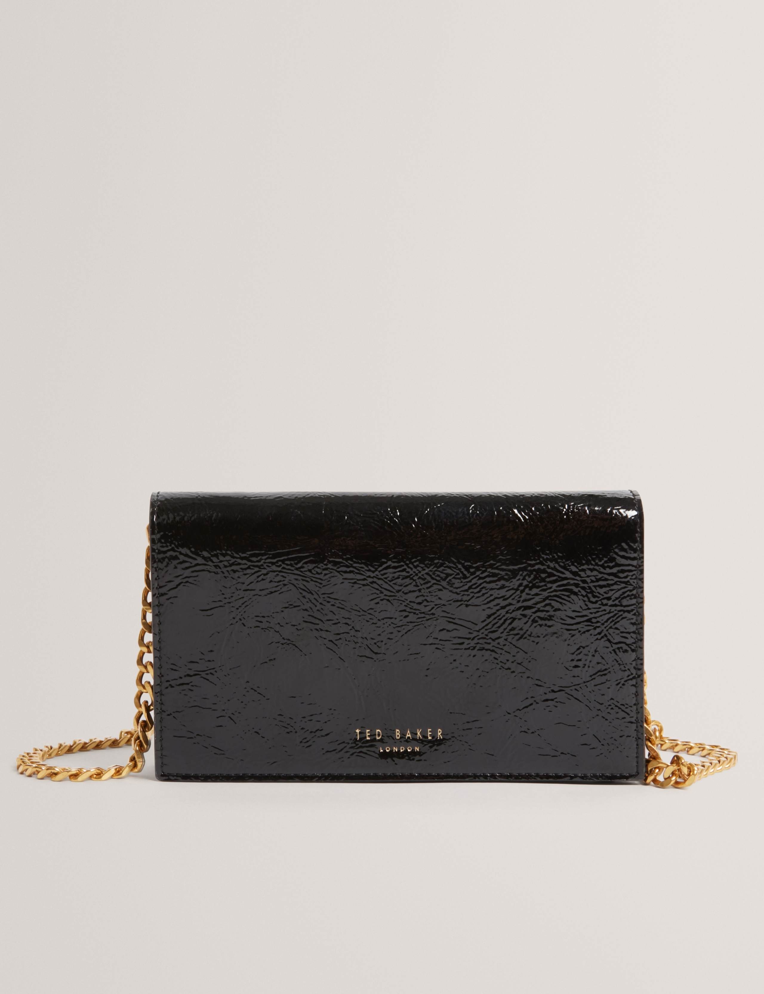 Patent Finish Cross Body Bag