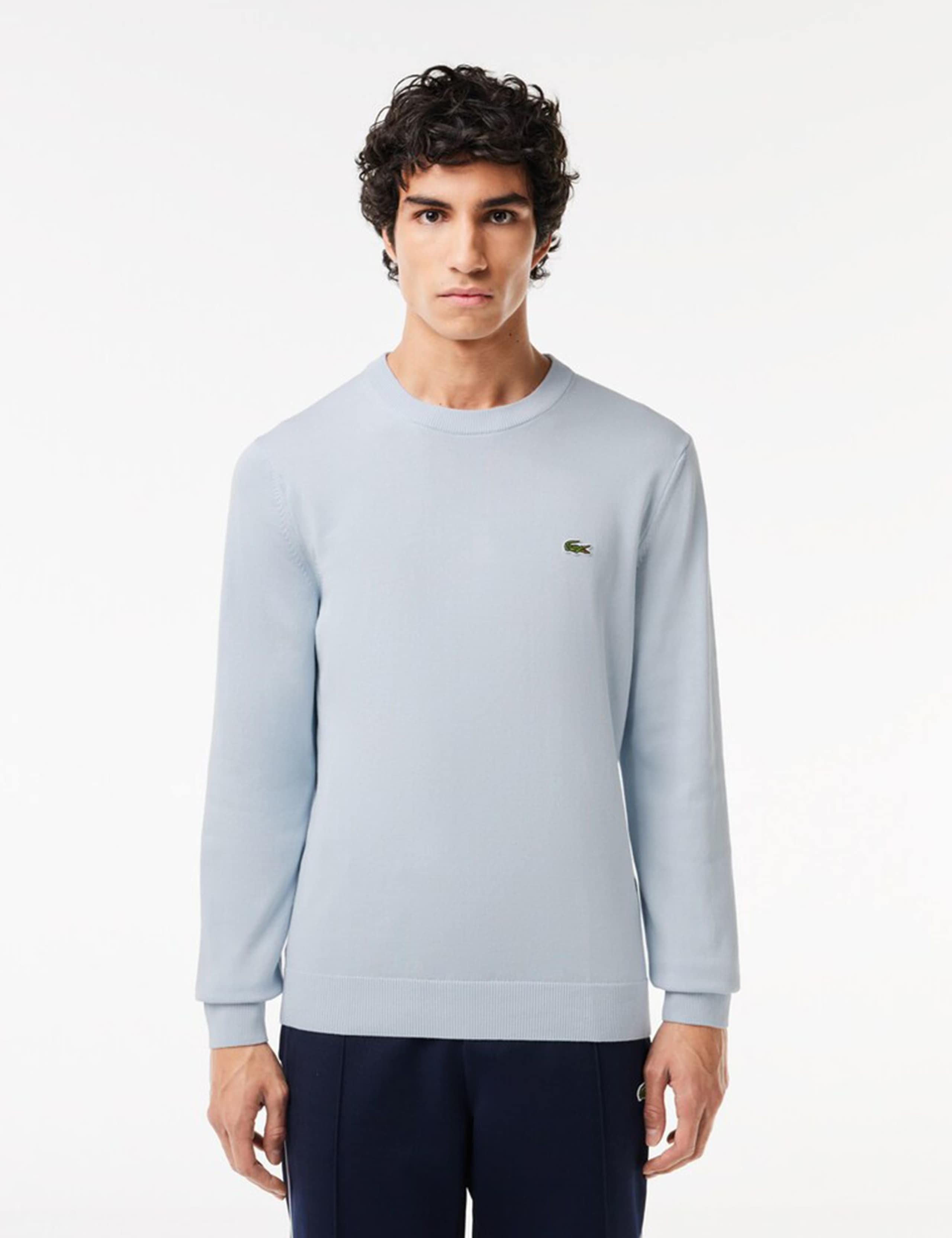 Pure Cotton Crew Neck Jumper