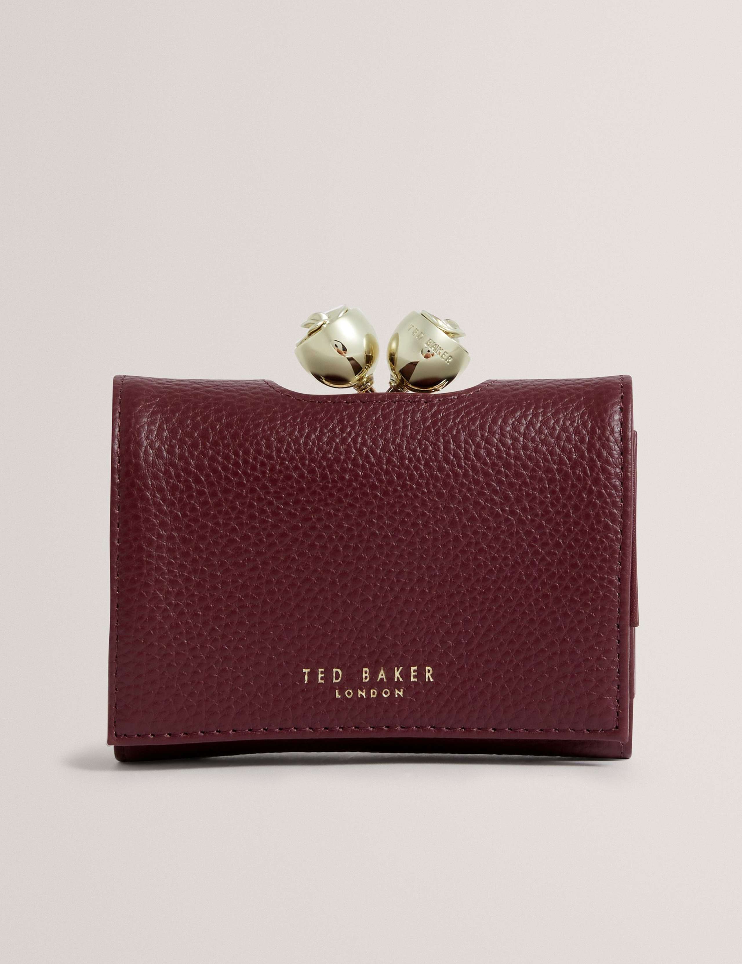 Leather Bobble Purse