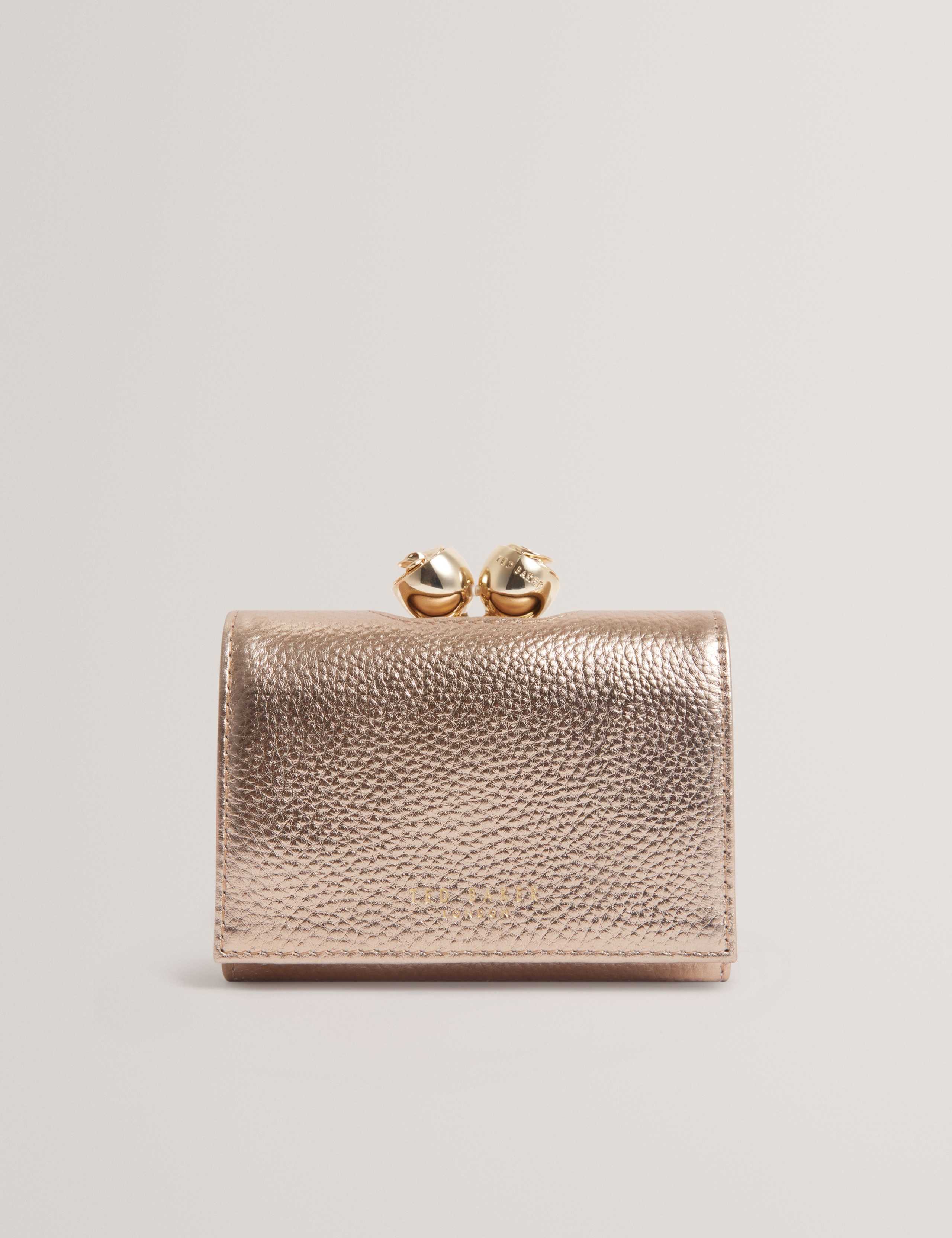 Leather Small Bobble Purse