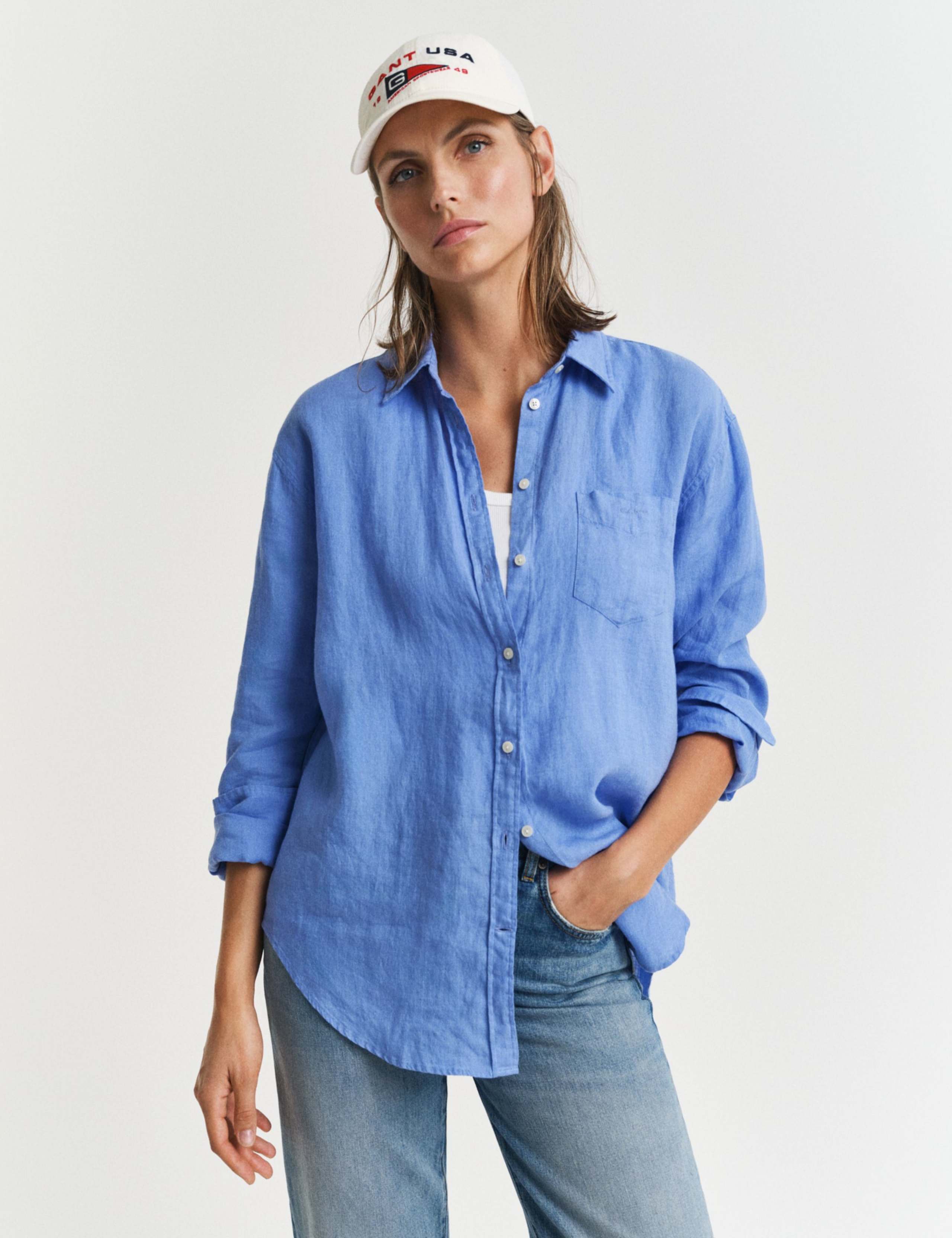 Pure Linen Relaxed Fit Shirt