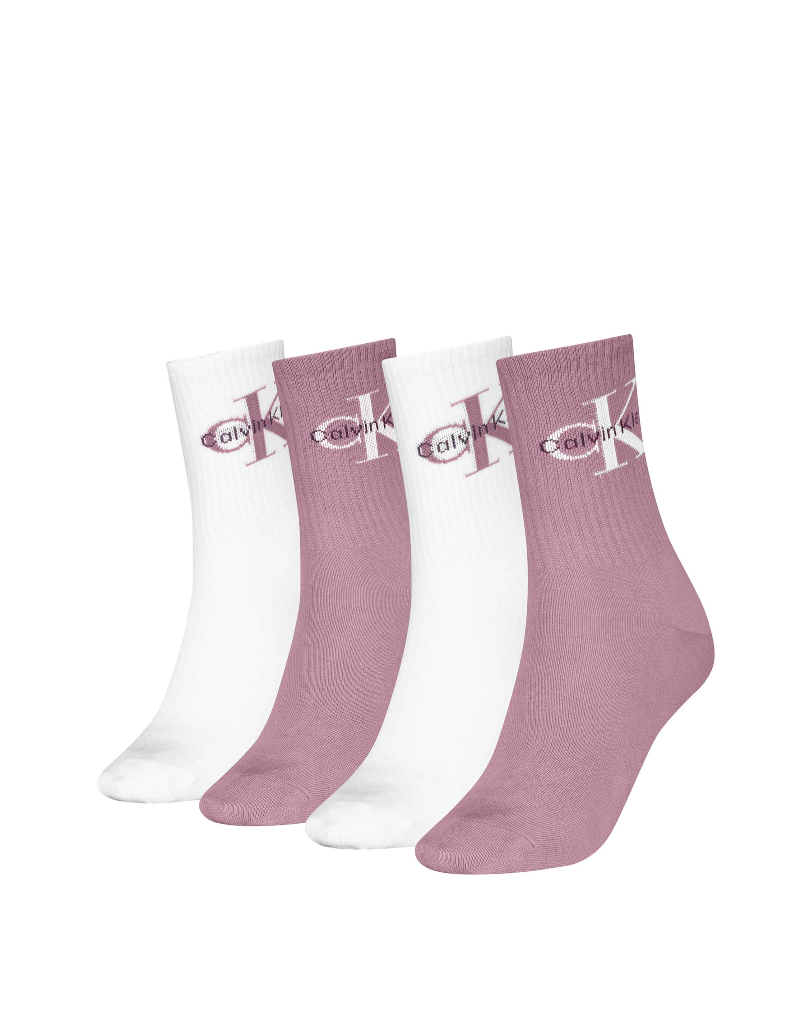 4 Pack Cotton Rich Monologo Socks Gift Set