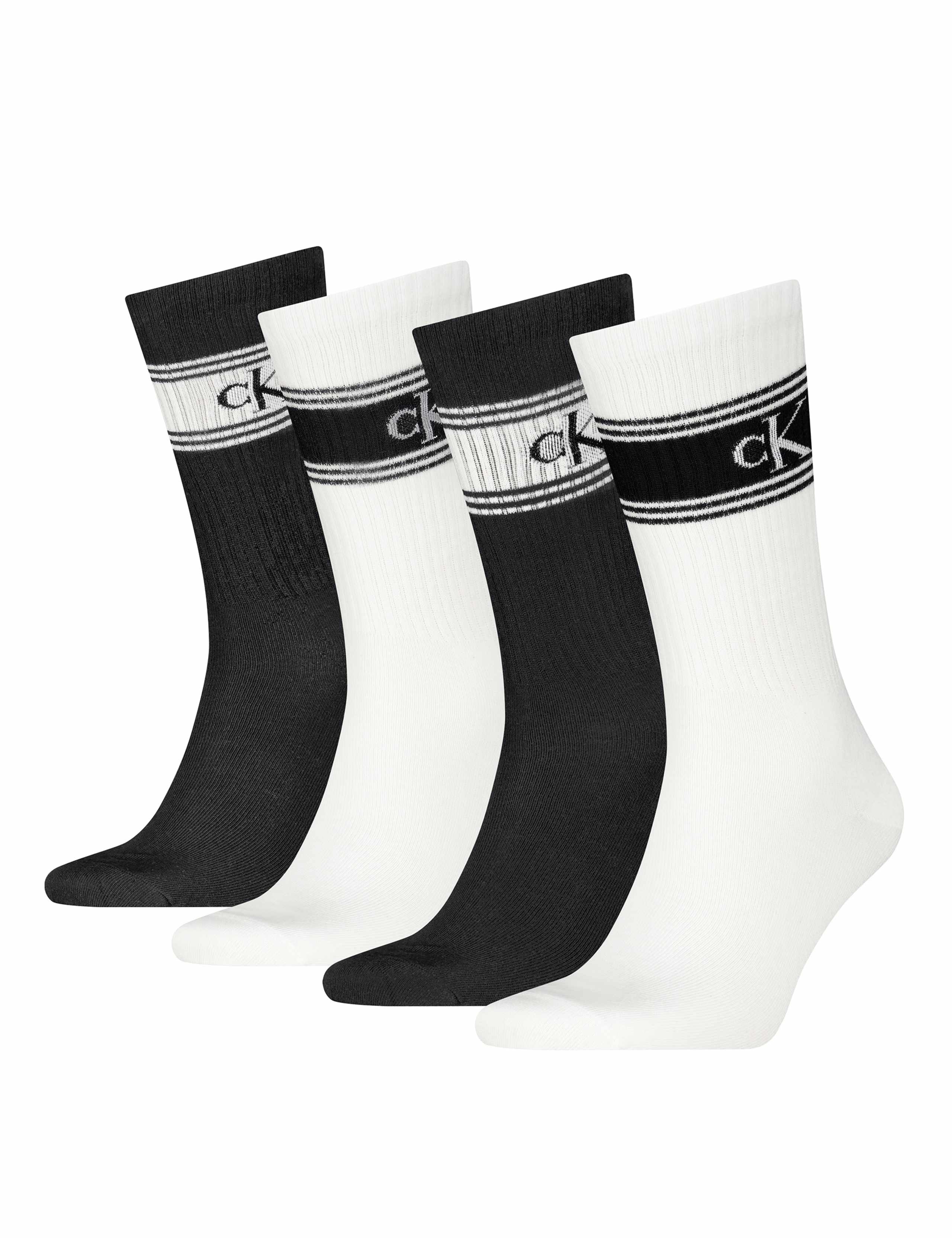 4 Pack CK Cotton Rich Sports Socks