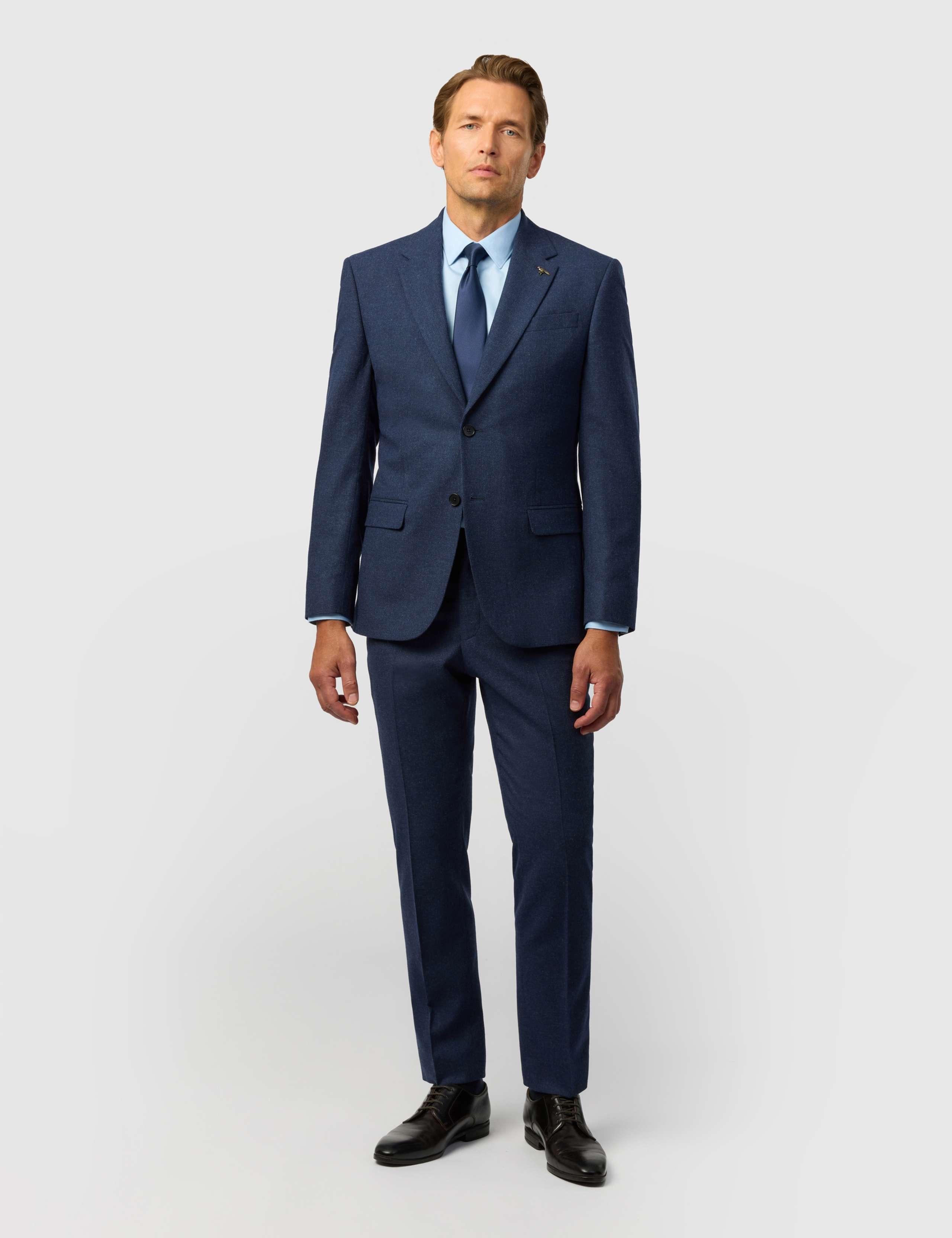 2 Piece Slim Fit Wool Rich Puppytooth Suit 1 of 4