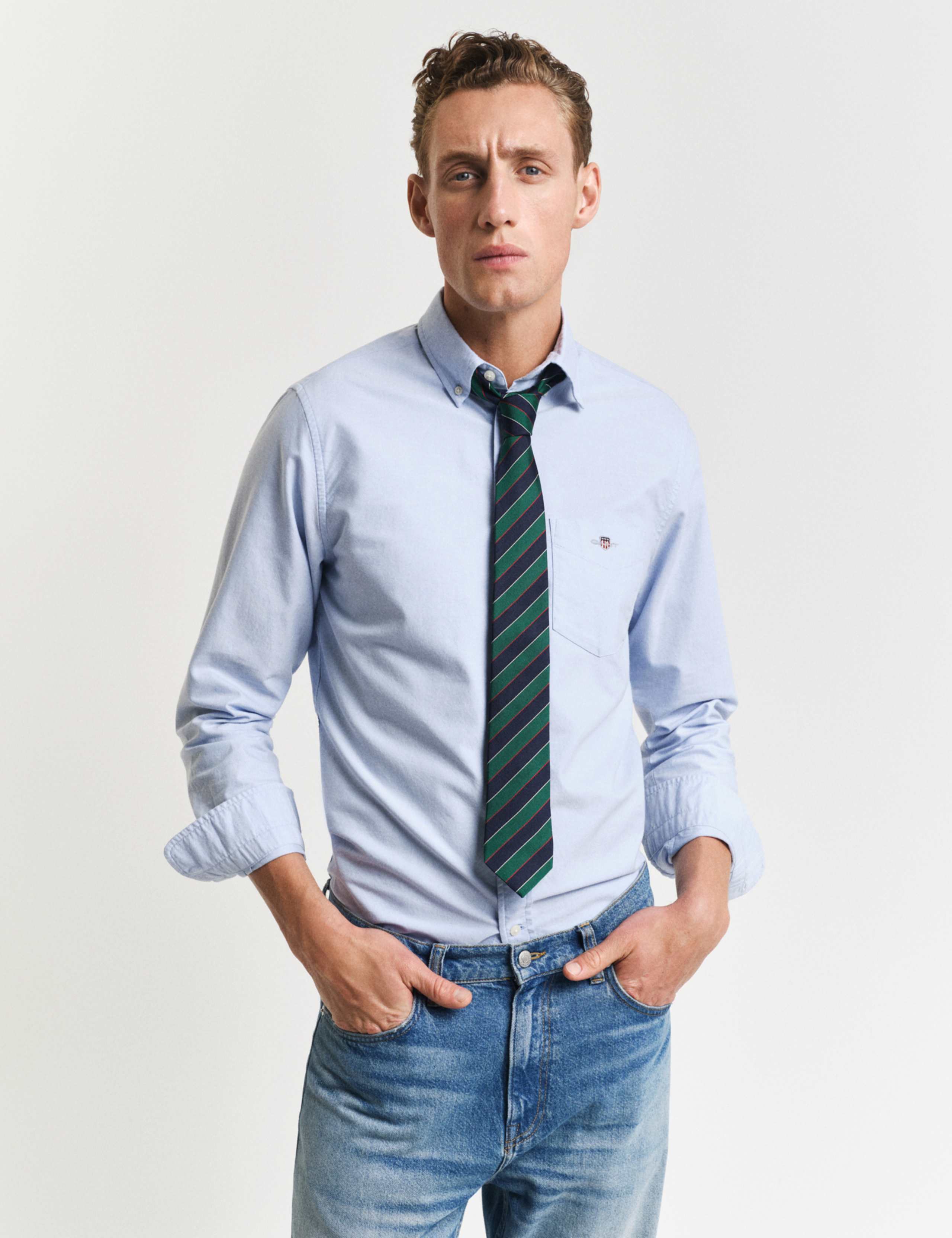 Regular Fit Pure Cotton Oxford Shirt