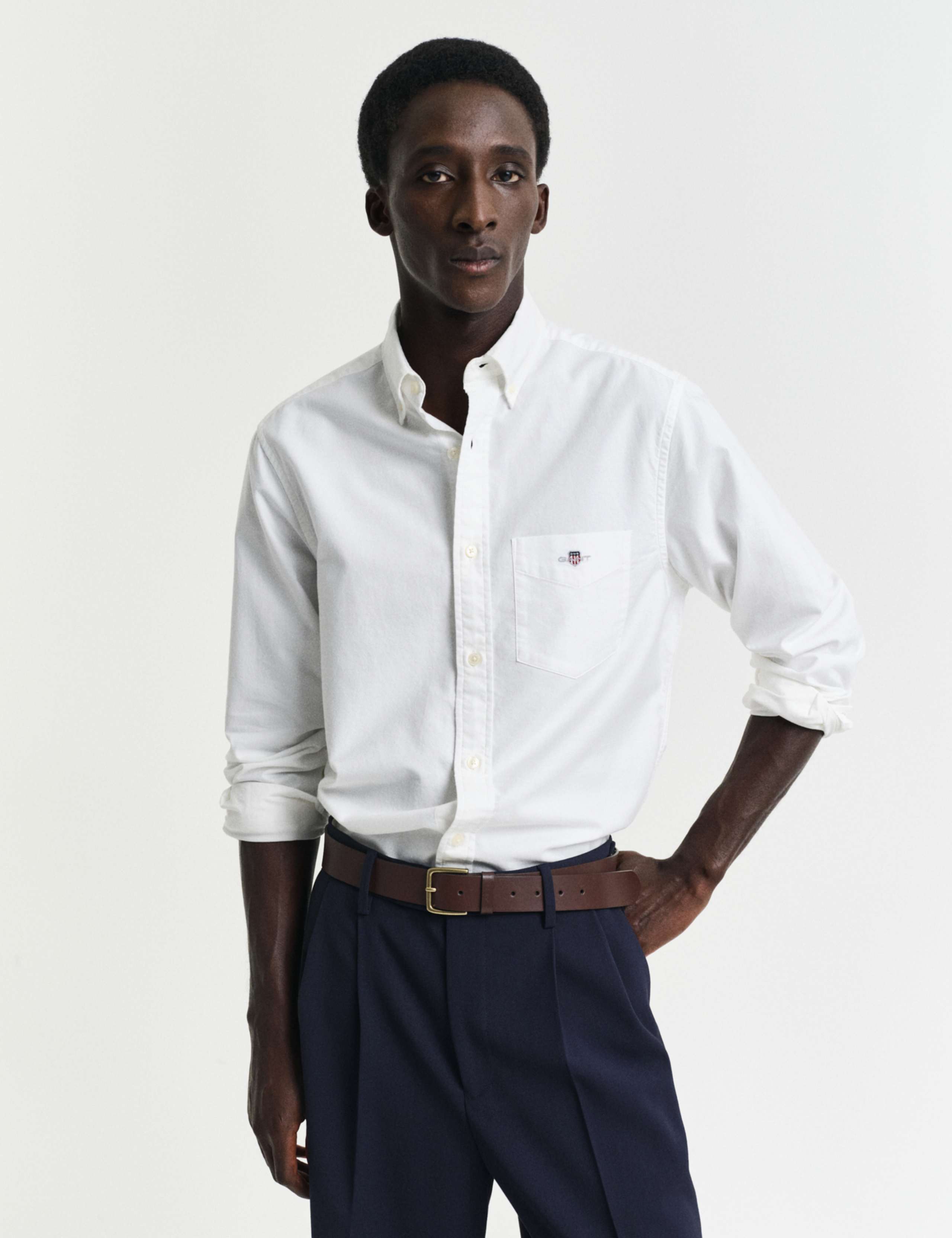 Regular Fit Pure Cotton Oxford Shirt